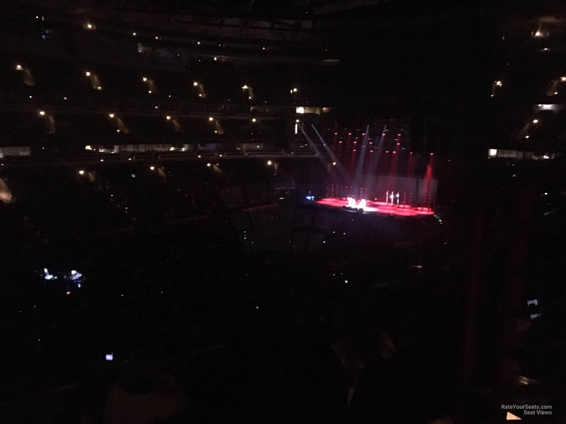 section 203, row 4 seat view  for concert - united center