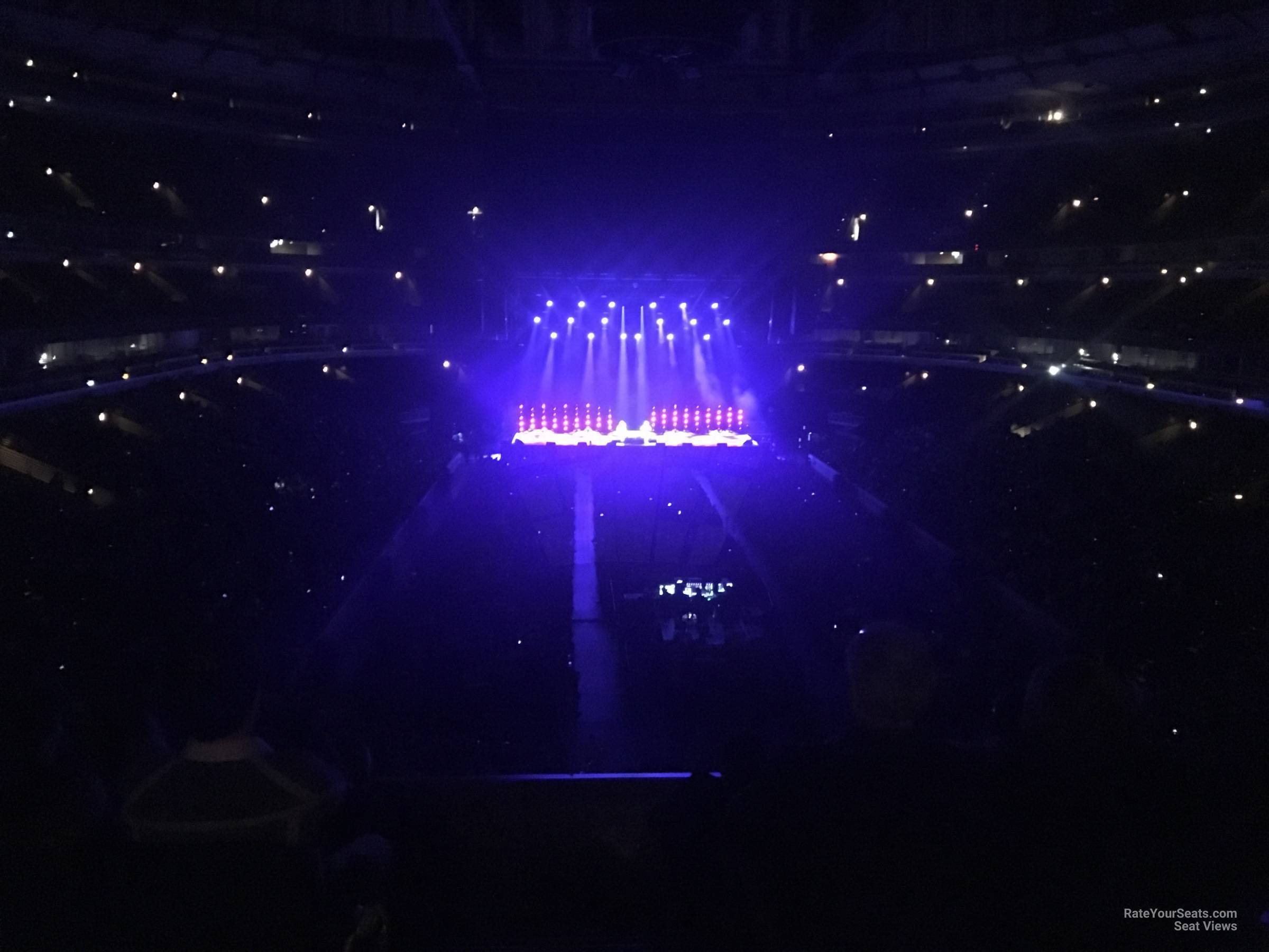 section 209, row 4 seat view  for concert - united center