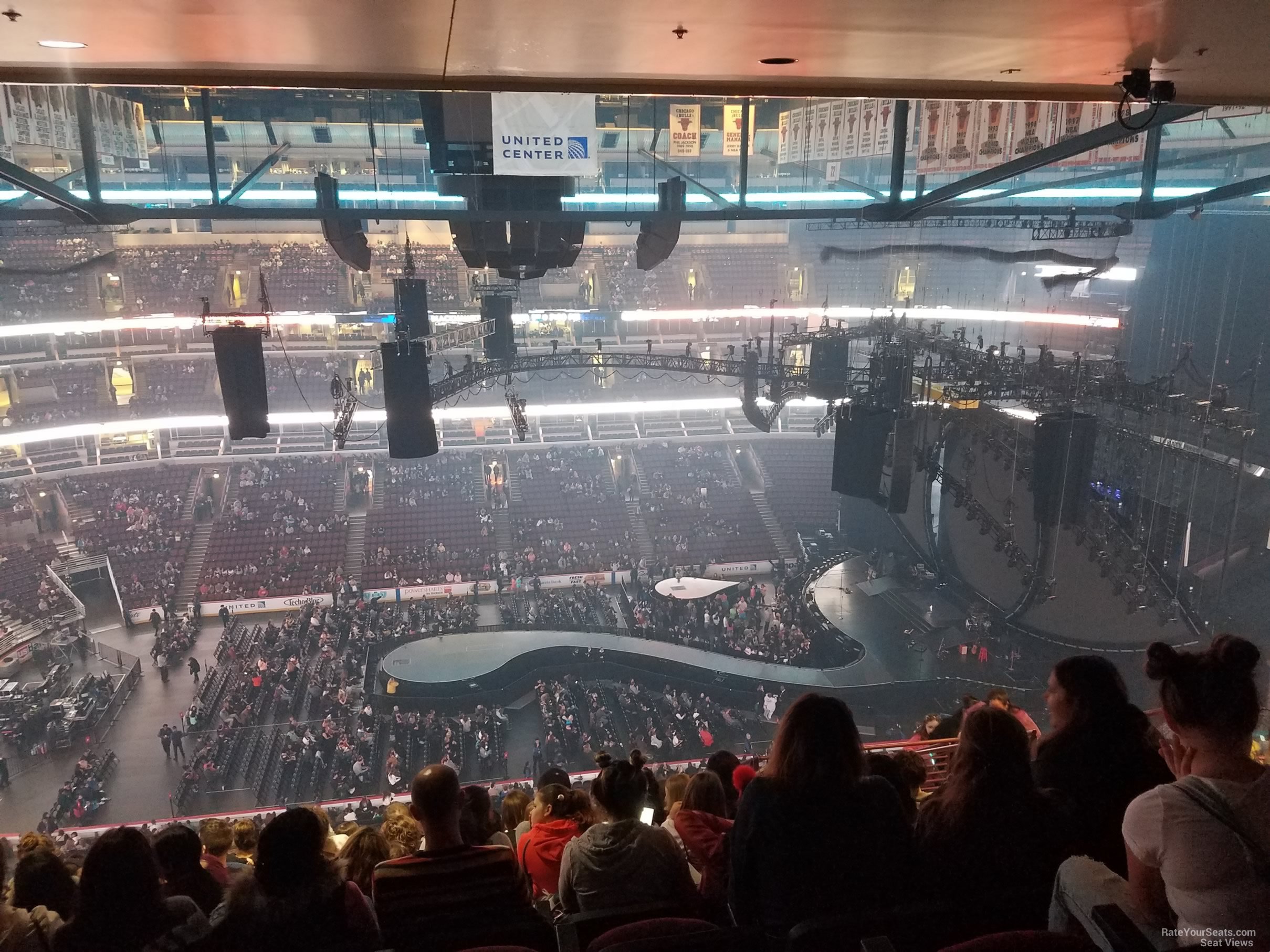 United Center Chicago Seating Chart Concert