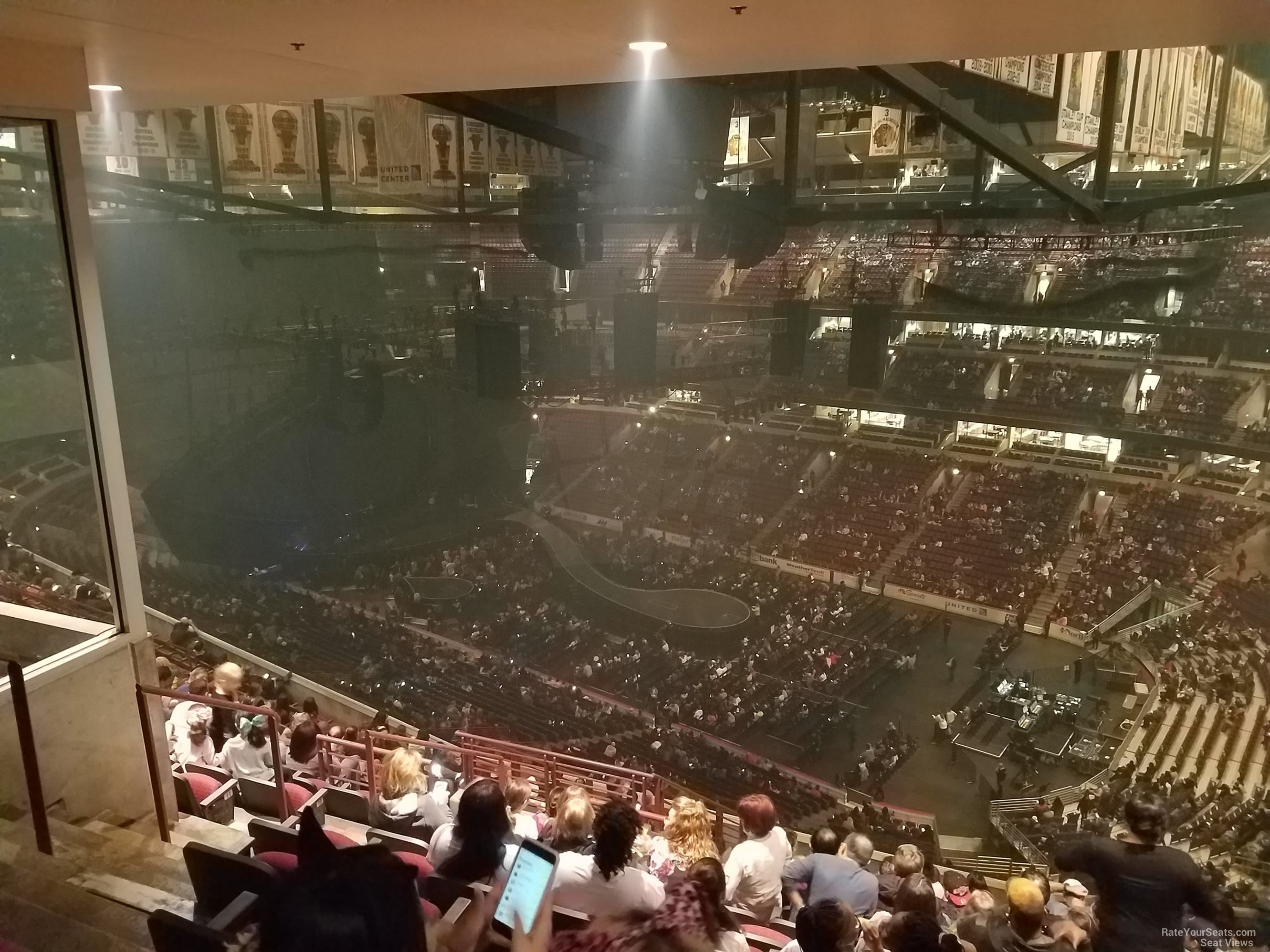 section 314, row 17 seat view  for concert - united center