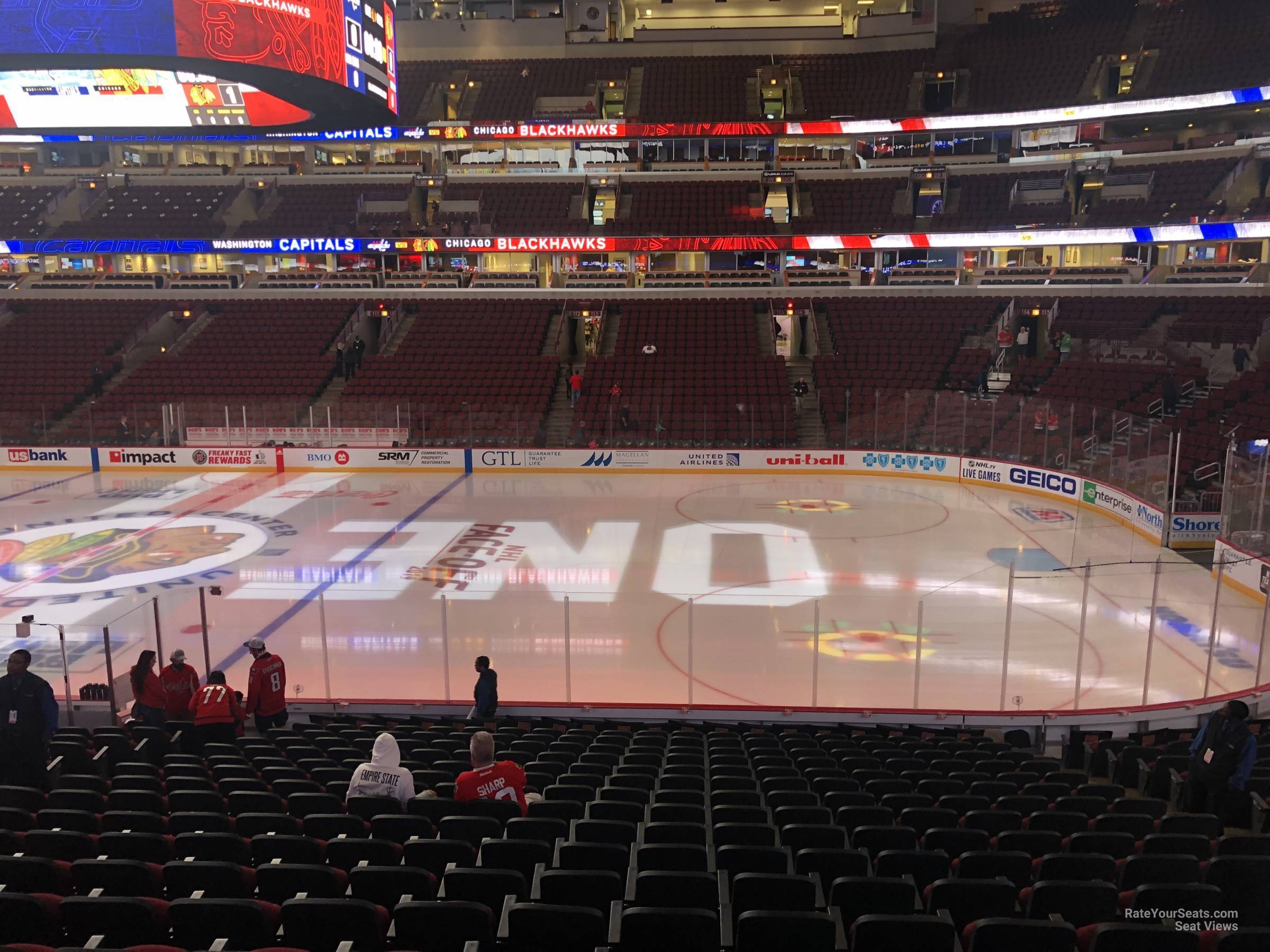 United Center Section 121