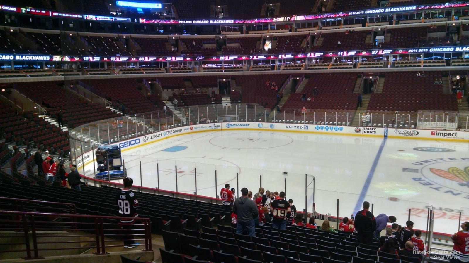 Section 101 at United Center 