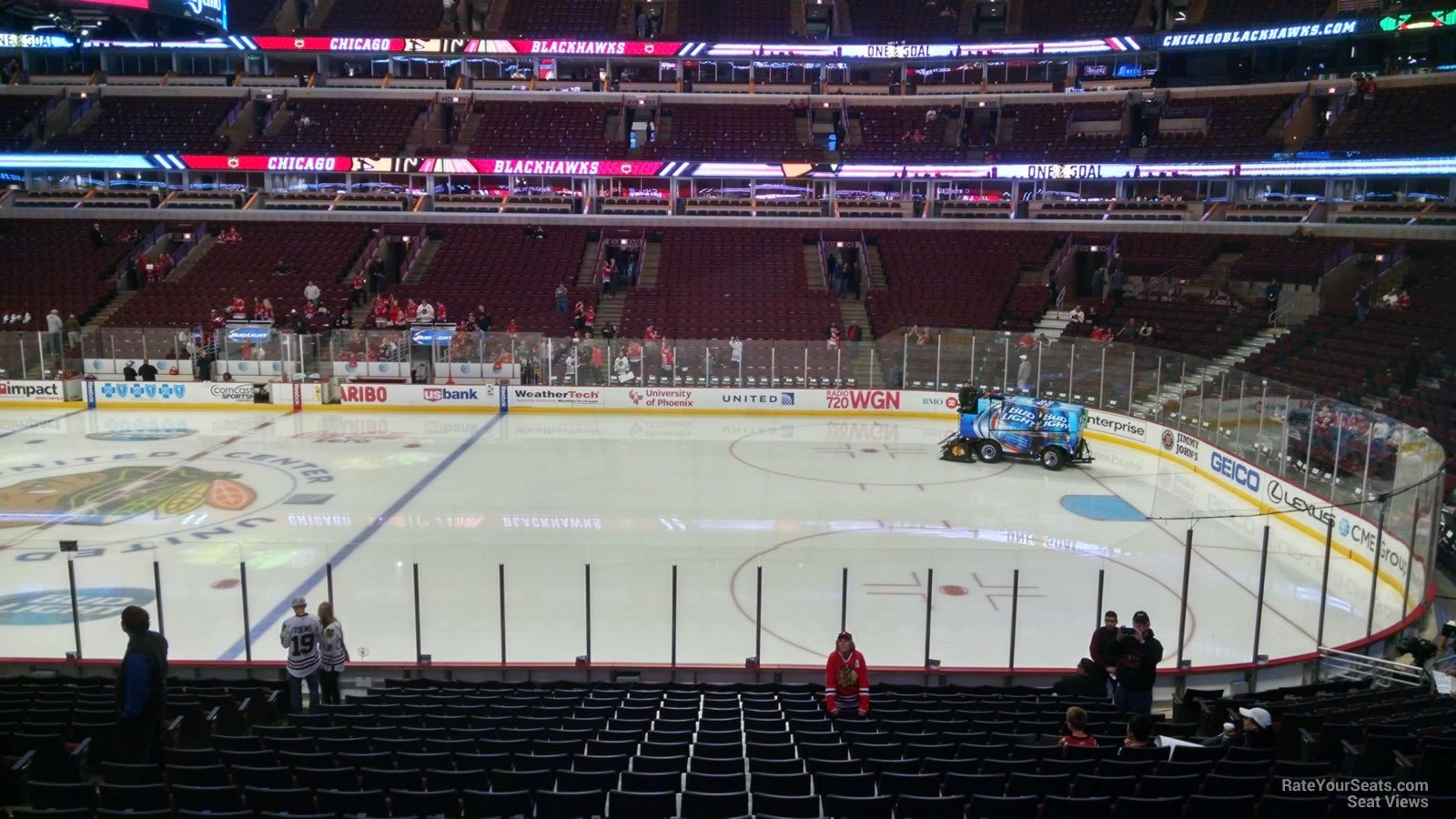 United Center Seating Chart Blackhawks Games