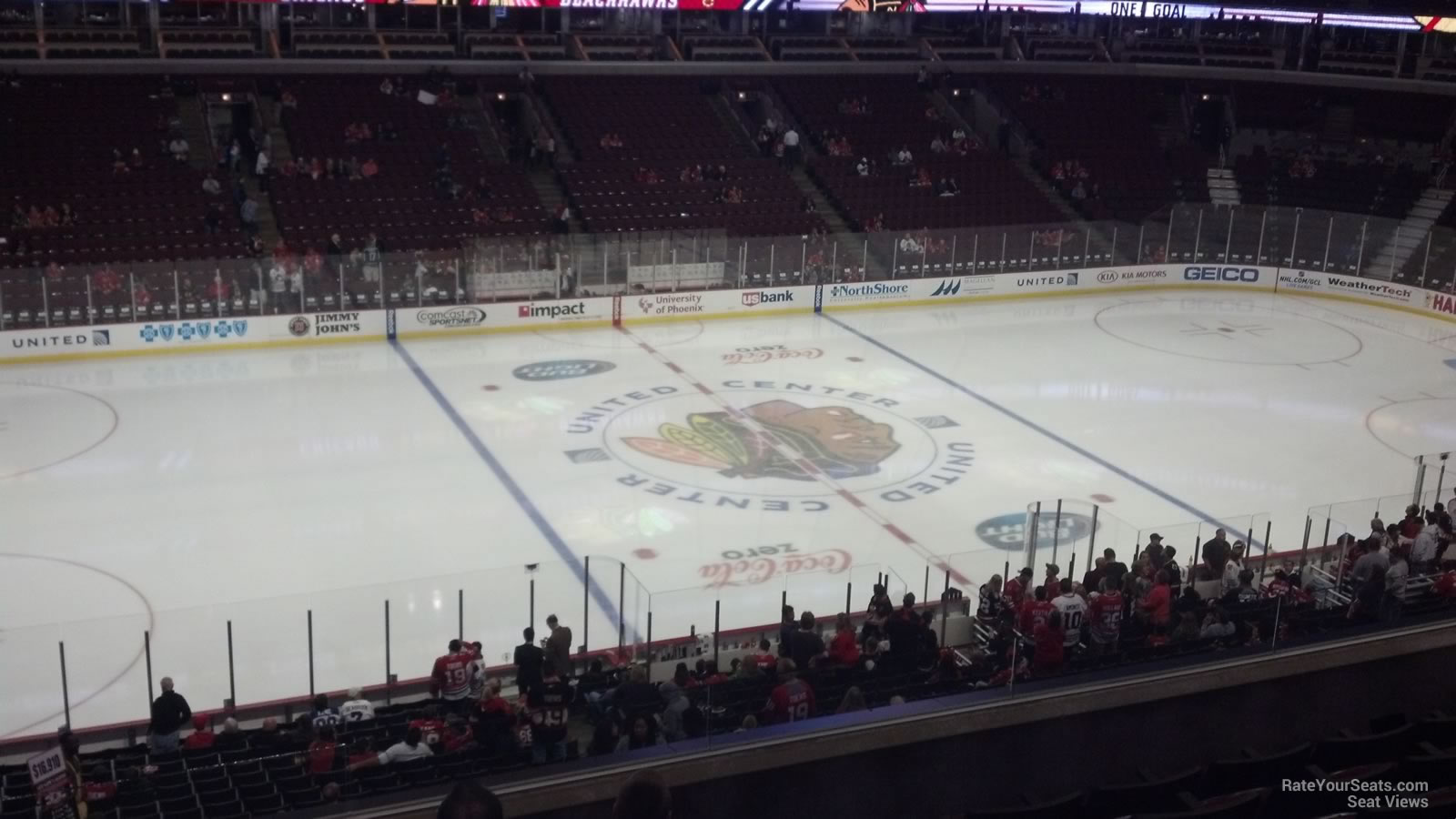 Section 202 at United Center - Chicago Blackhawks - RateYourSeats.com