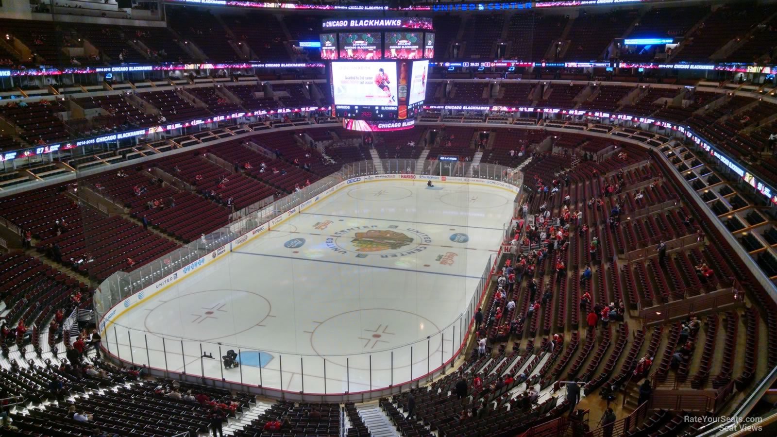 11/27 - Seat View From Section 307, Row 2.