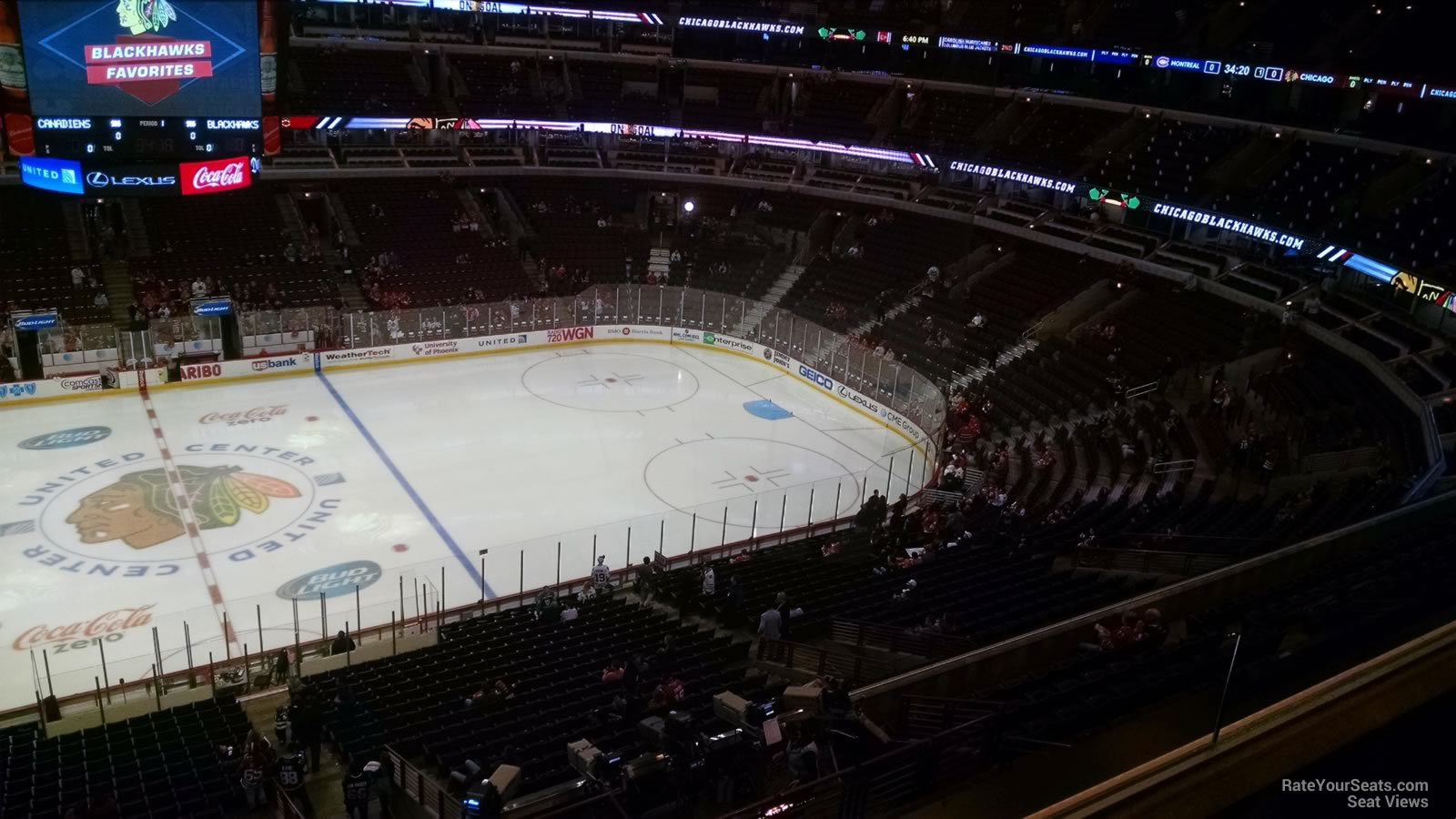 Section 318 At United Center Chicago Blackhawks Rateyourseats Com Section 318 At United Center Chicago Blackhawks Rateyourseats Com
