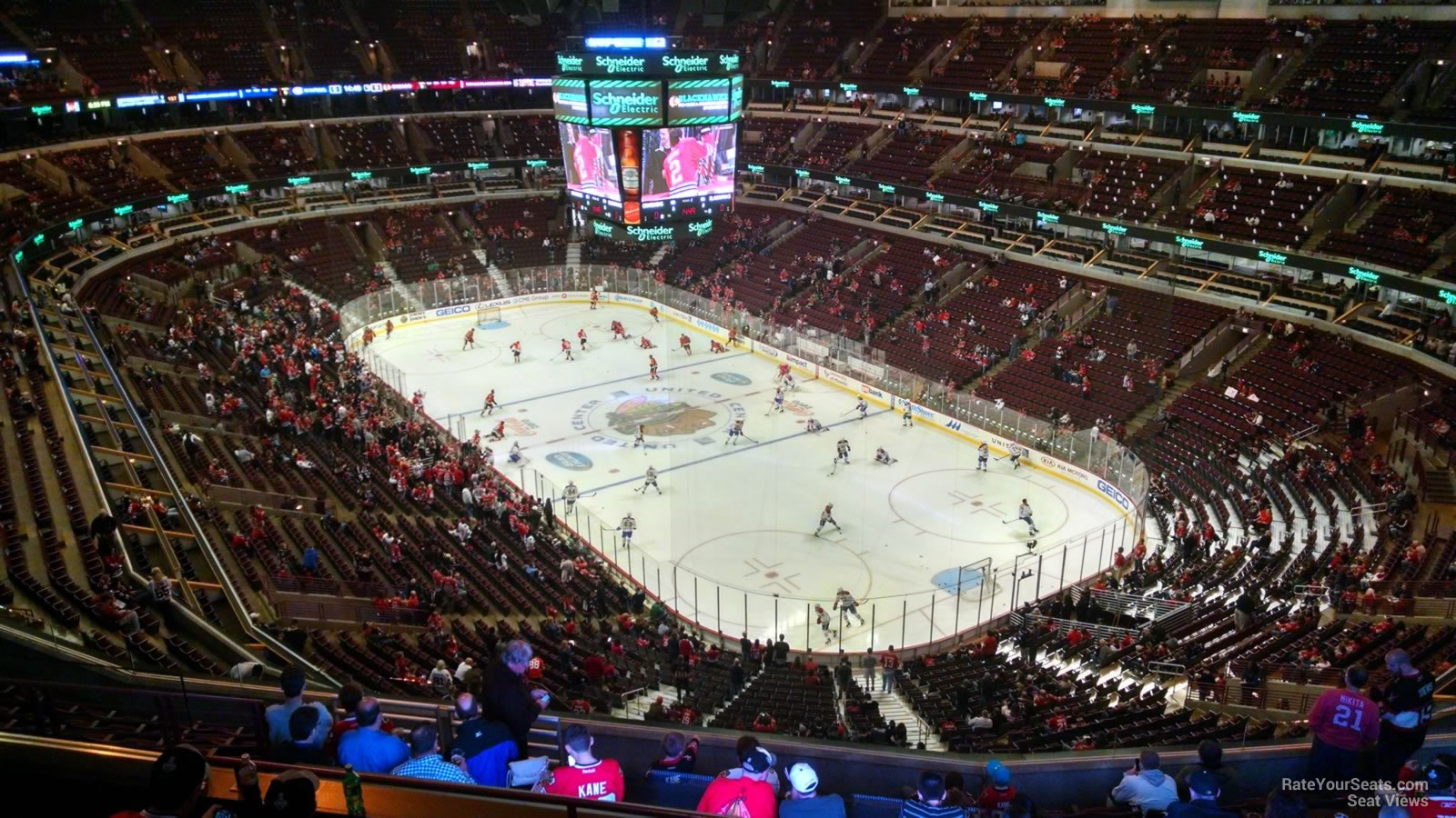 Blackhawks Seating Chart View