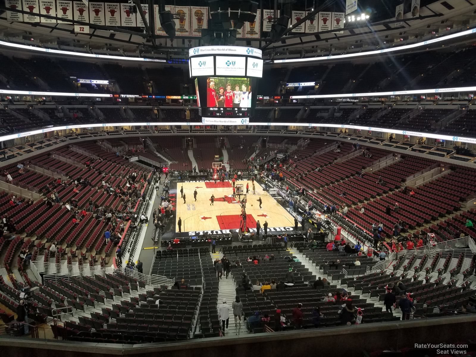 United Center Section 210 Chicago Bulls Rateyourseats