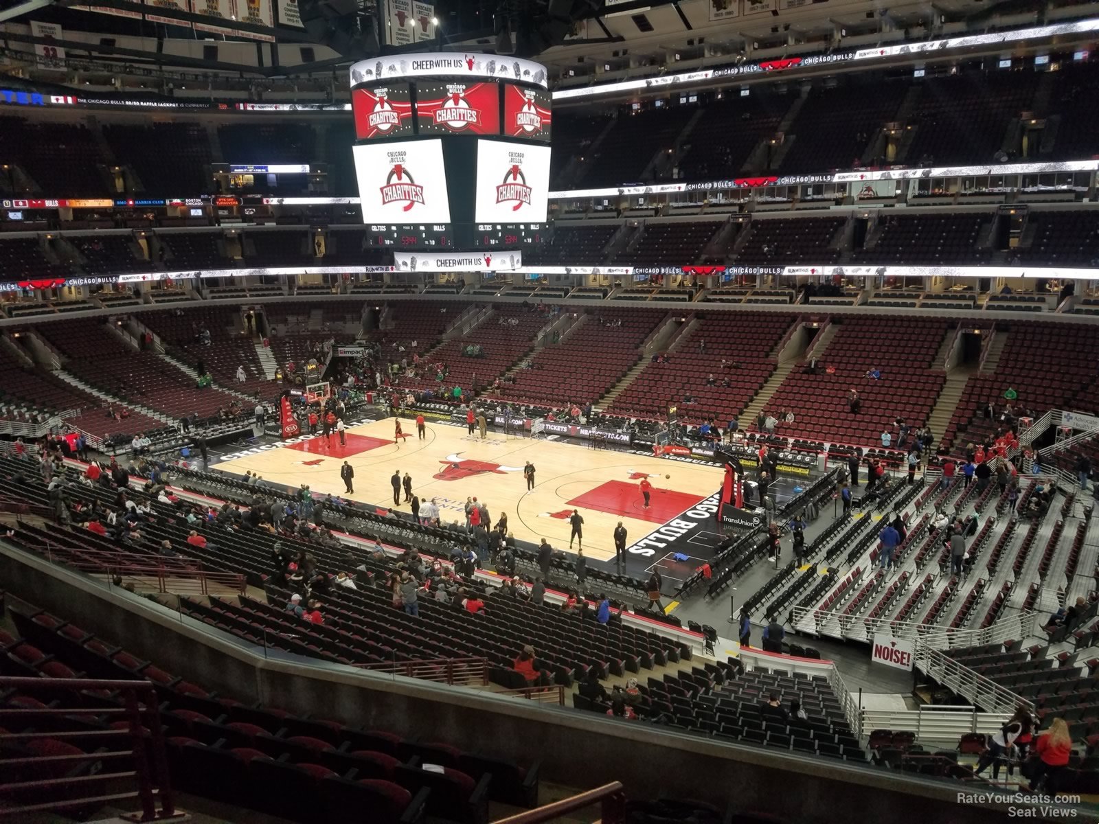 United Center Section 214 - Chicago Bulls - RateYourSeats.com