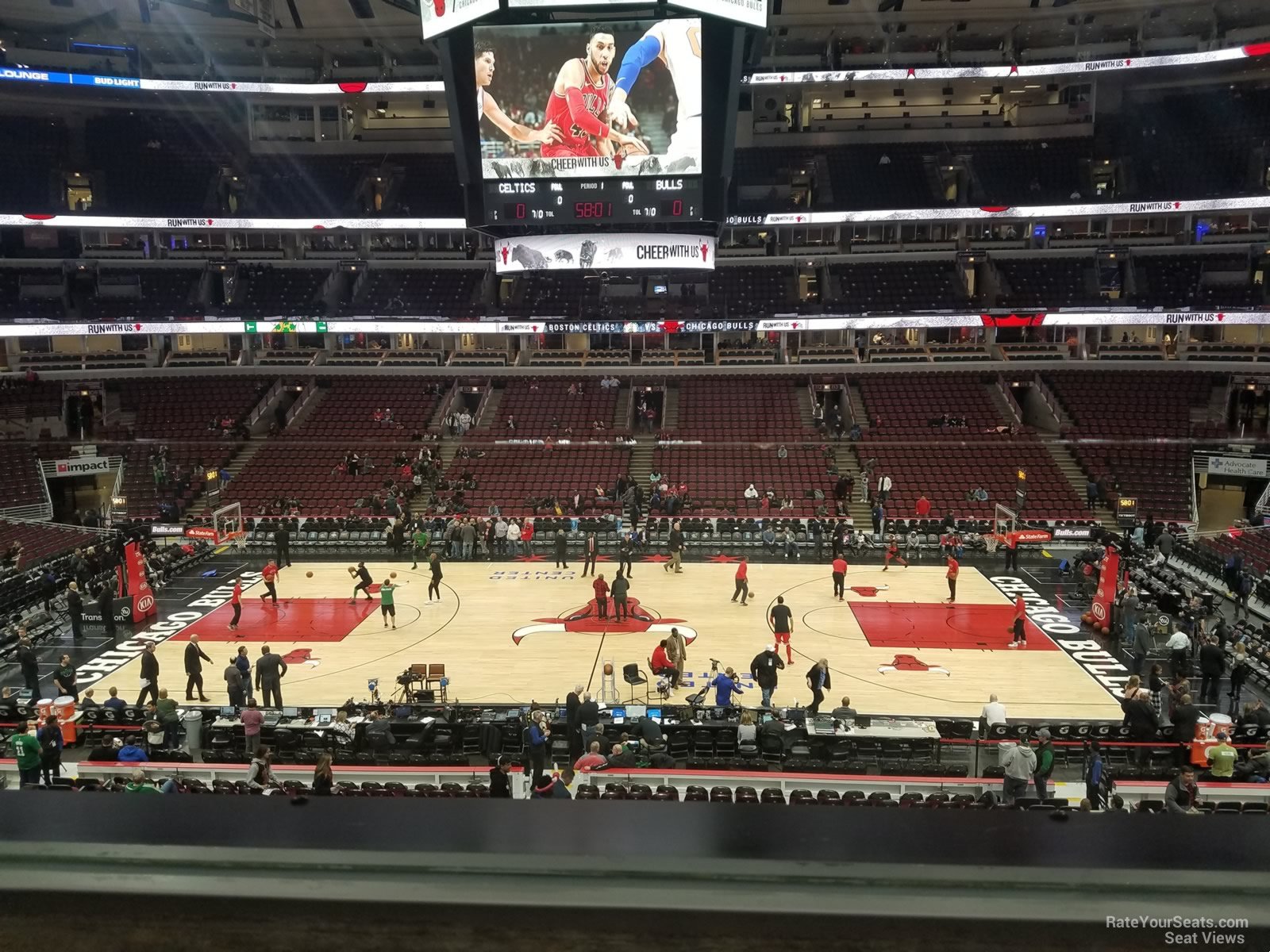 United Center Club Level Seating Chart