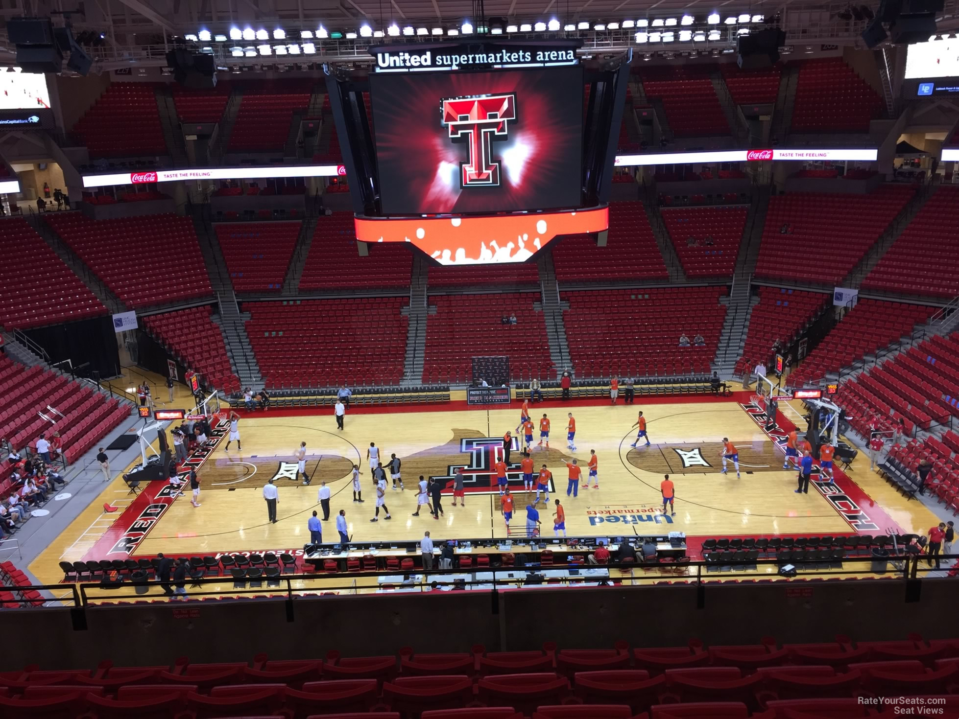 section 217, row 7 seat view  - united supermarkets arena