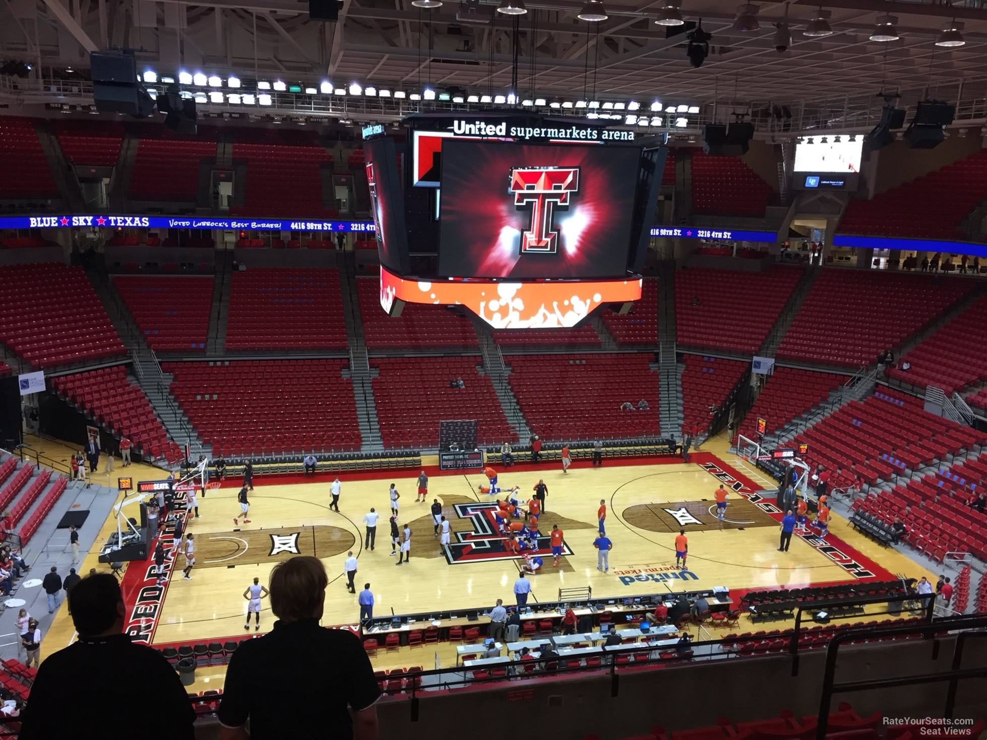 section 218, row 7 seat view  - united supermarkets arena