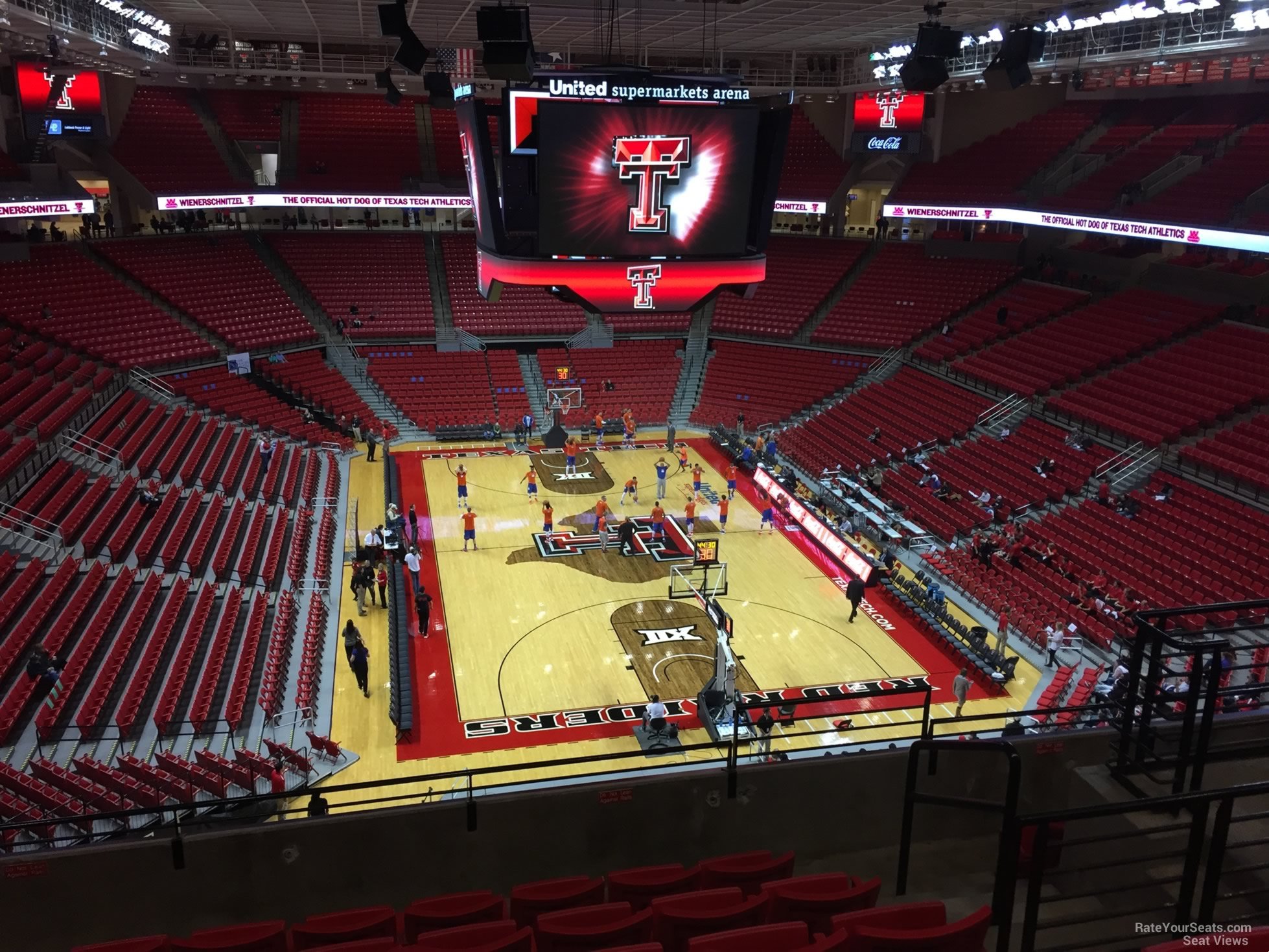 section 226, row 7 seat view  - united supermarkets arena