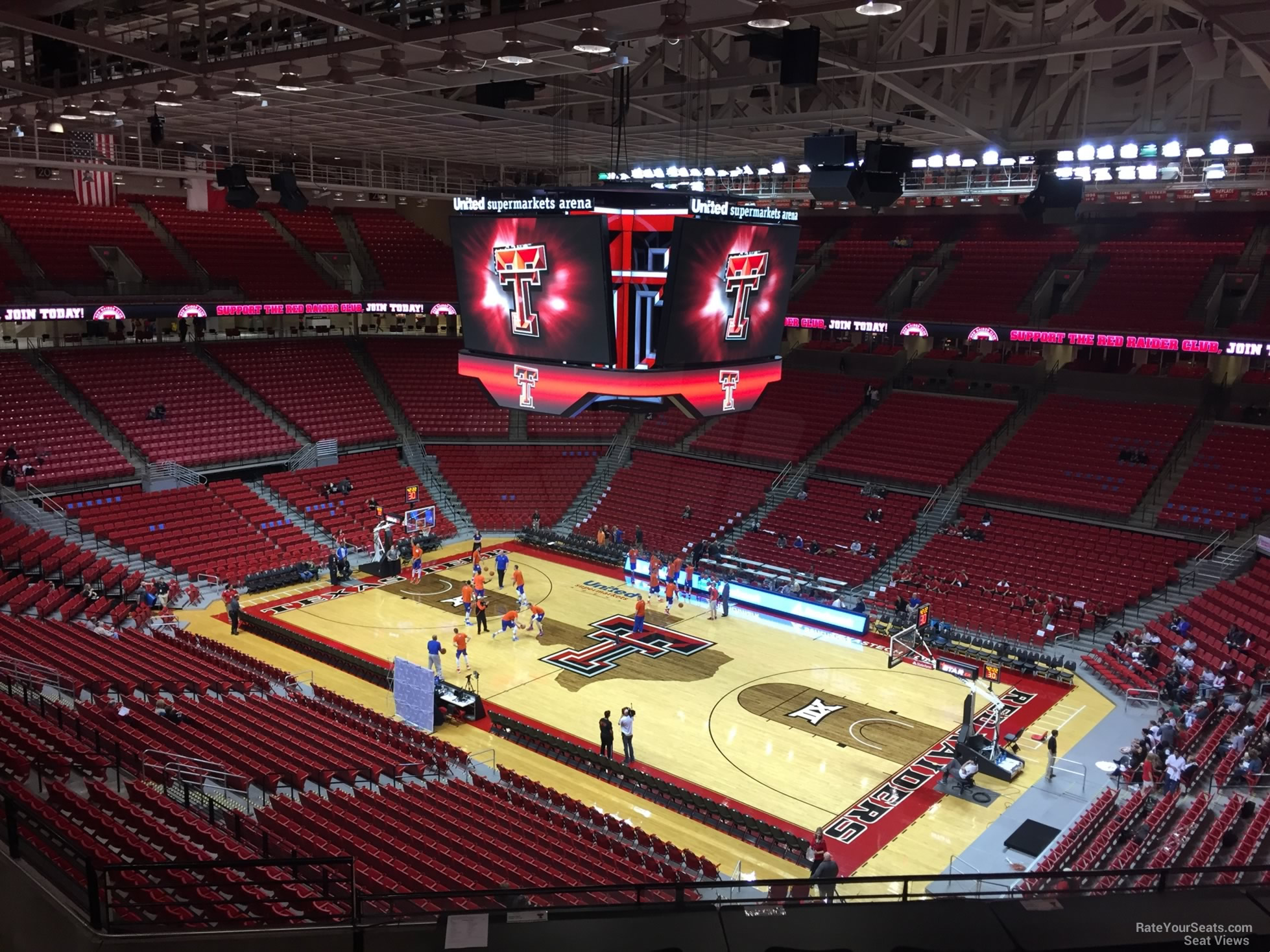 section 229, row 7 seat view  - united supermarkets arena