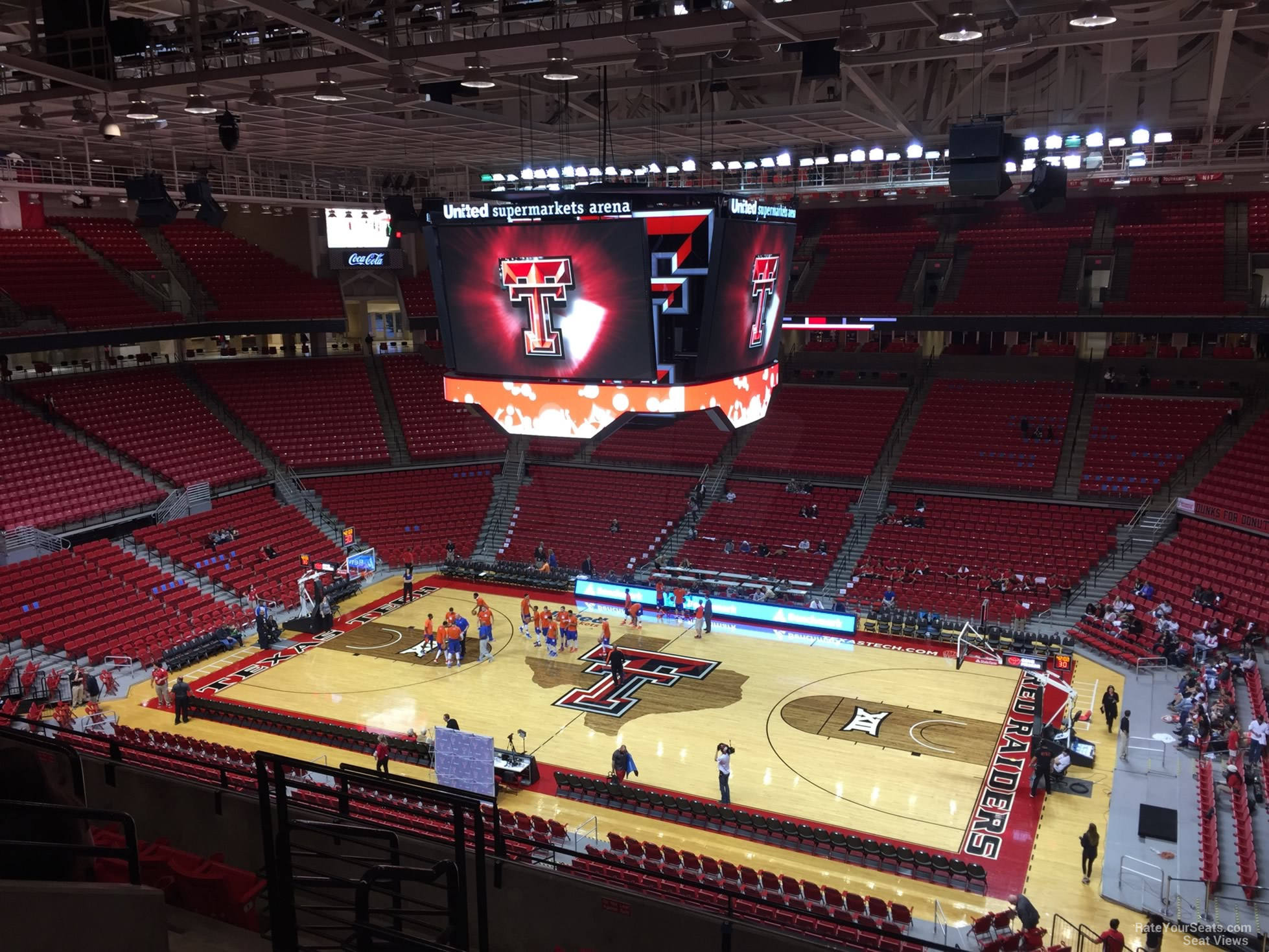 section 231, row 7 seat view  - united supermarkets arena