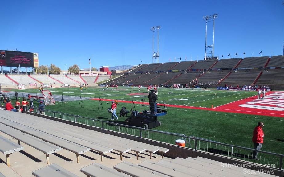 view from Section A 