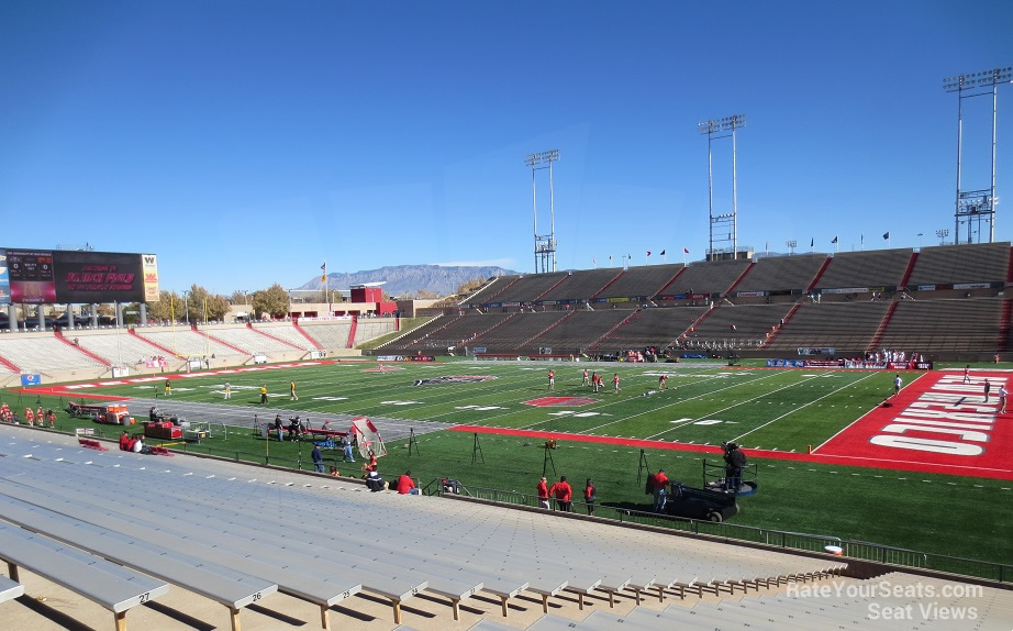 section a, row 30 seat view  - dreamstyle stadium