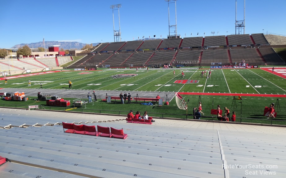 section c, row 30 seat view  - dreamstyle stadium