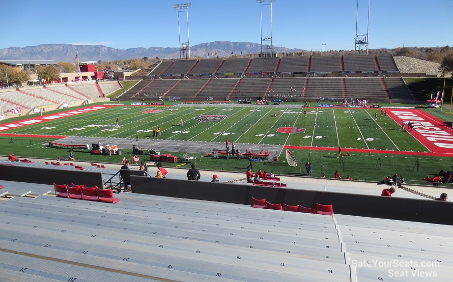 section c, row 50 seat view  - dreamstyle stadium