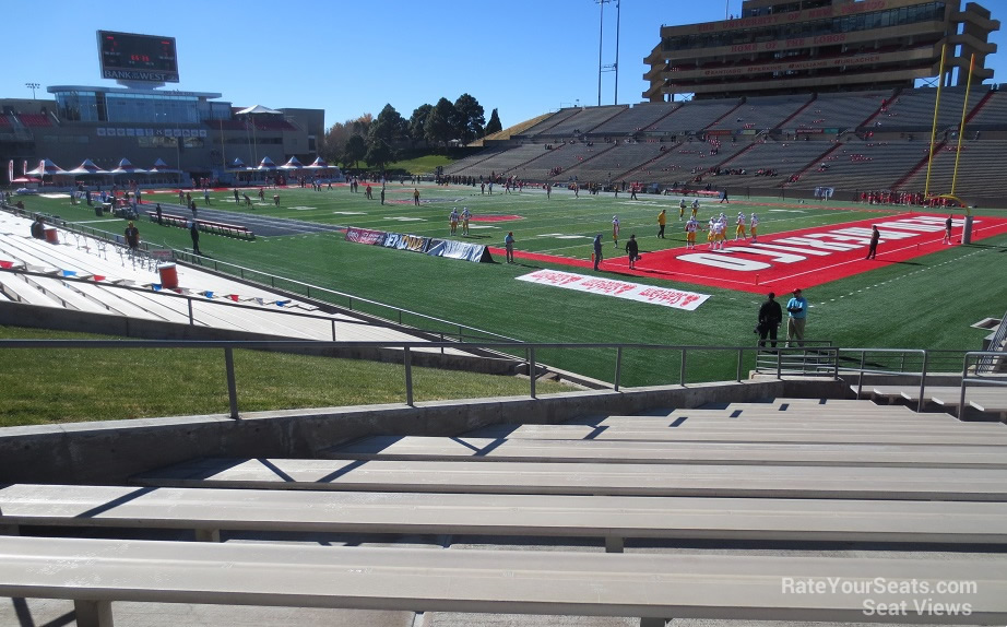 north endzone (ga) seat view  - dreamstyle stadium