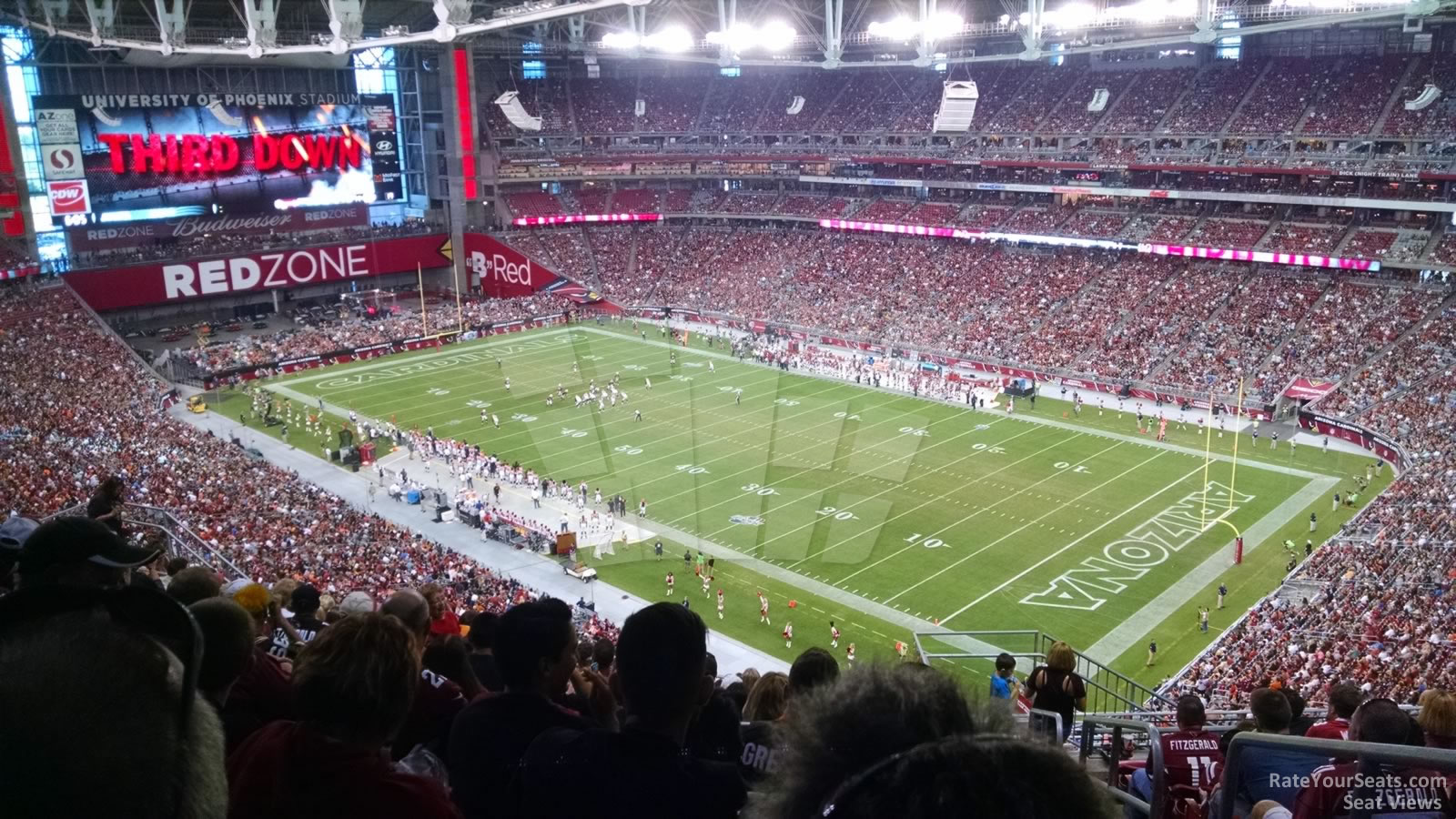 View From Section 436 Row 11