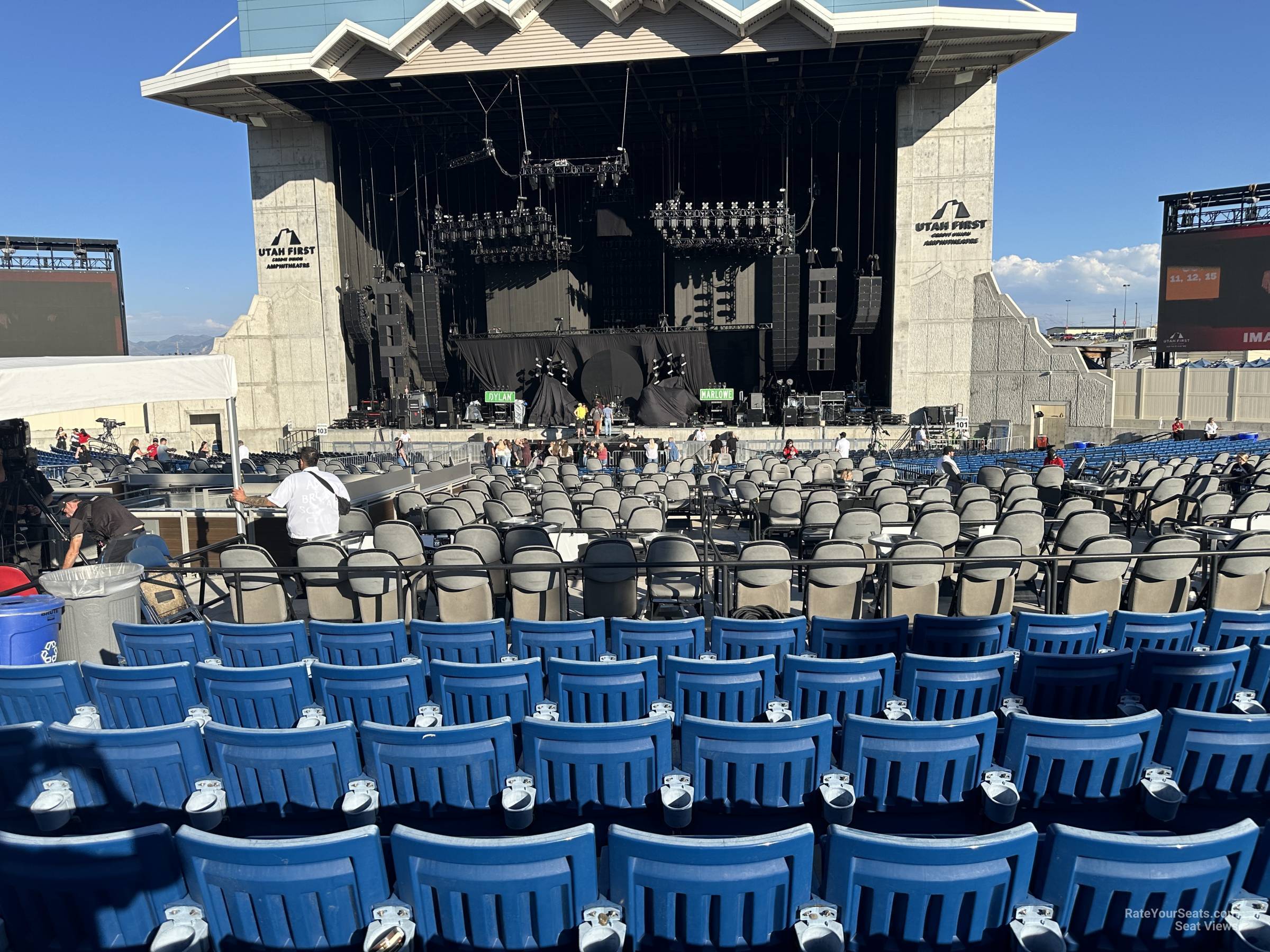 Section 303 at Utah First Credit Union Amphitheatre - RateYourSeats.com