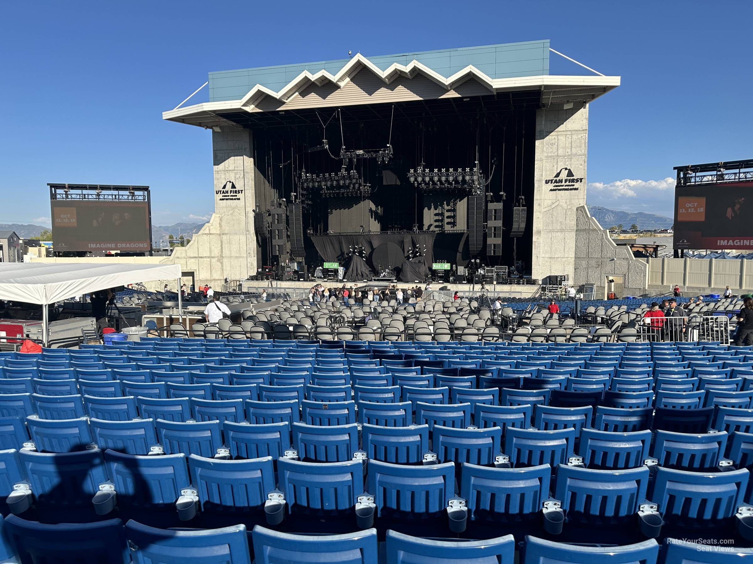 Section 303 at Utah First Credit Union Amphitheatre - RateYourSeats.com