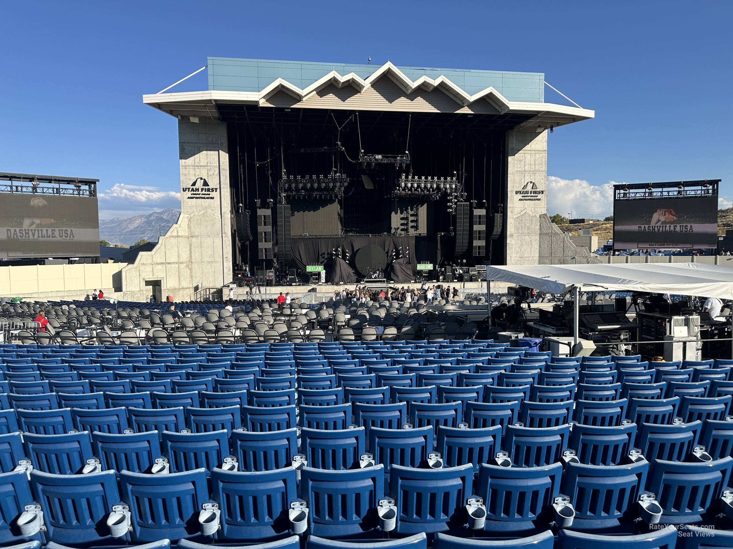 Section 304 at Utah First Credit Union Amphitheatre - RateYourSeats.com