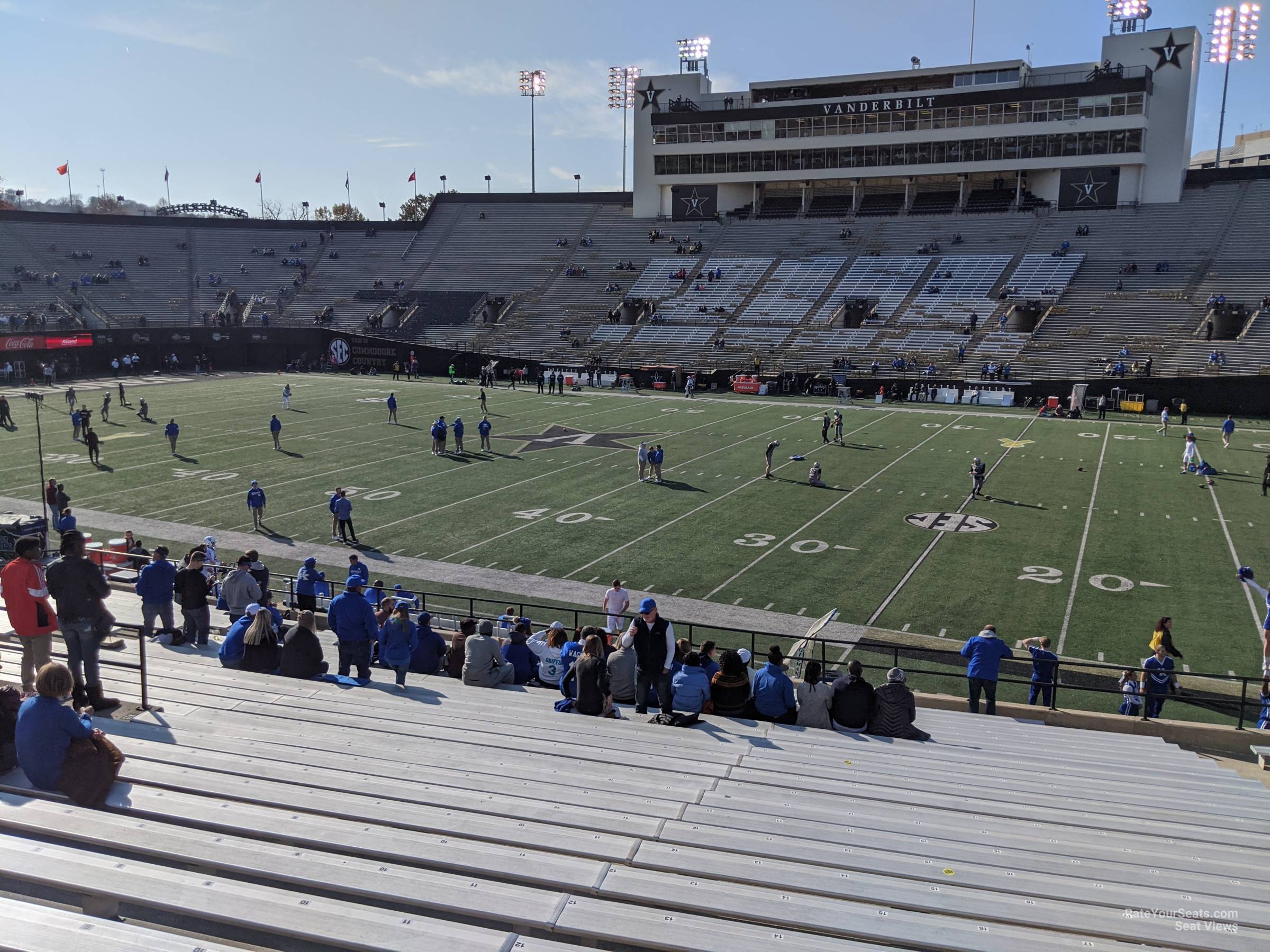 Vanderbilt Stadium Seating Chart