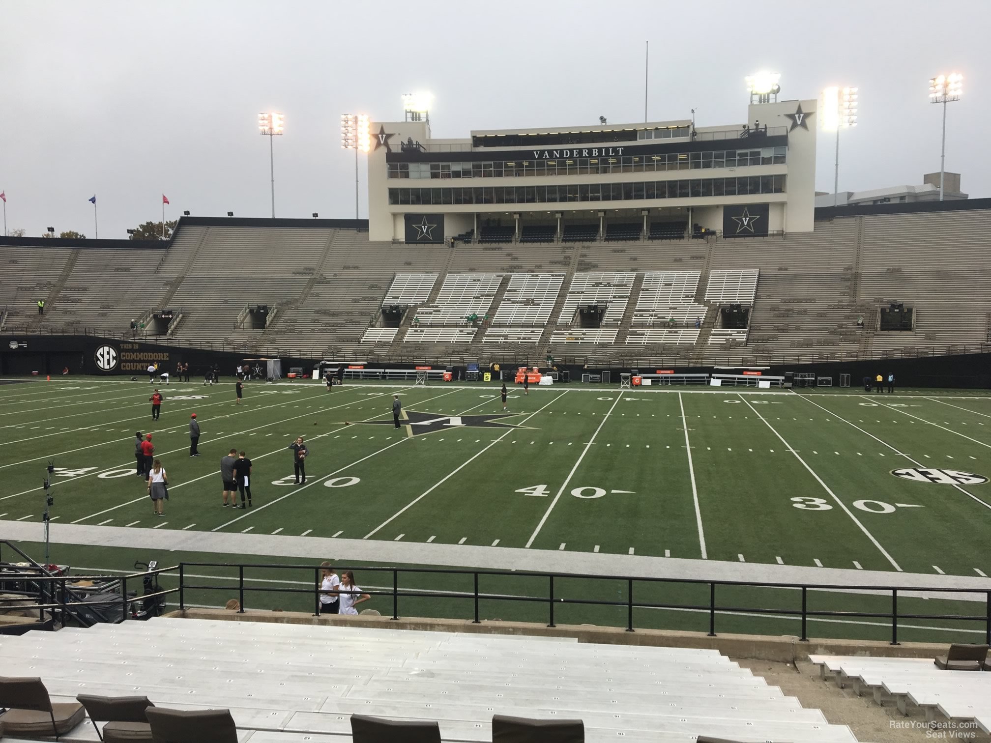 Vanderbilt Stadium Section T Rateyourseats Vanderbilt Stadium Section T