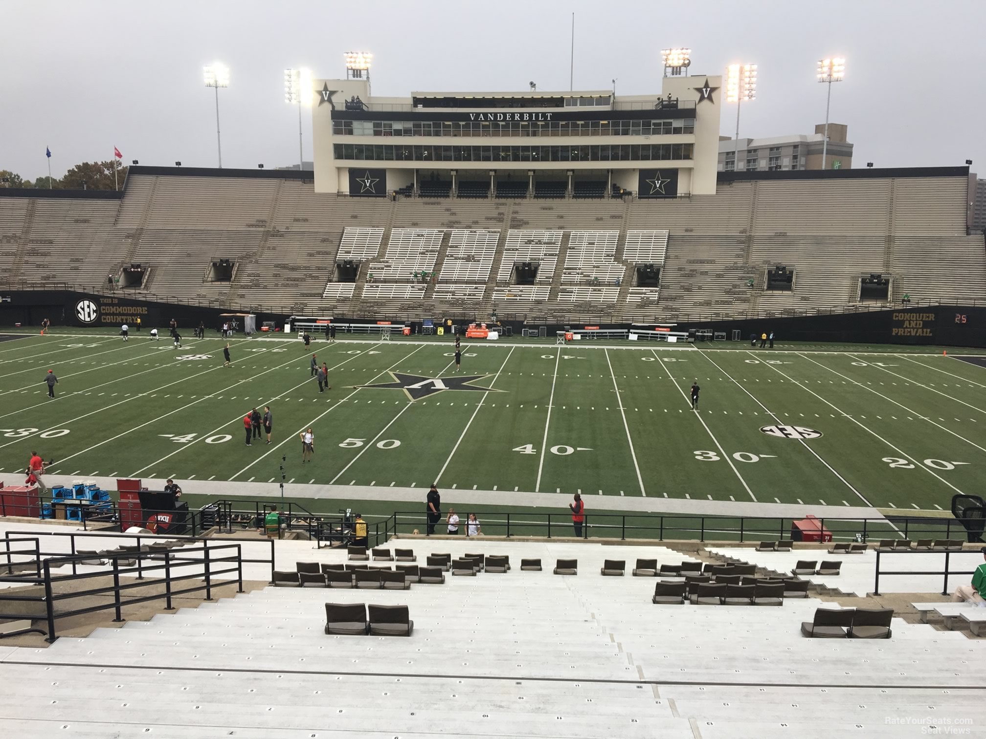 Vanderbilt Stadium Seating Chart View