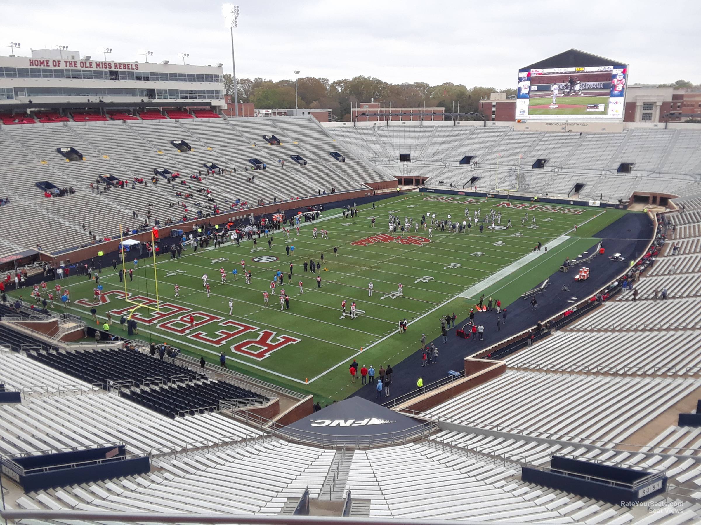 Vaught Hemingway Stadium Seating Chart Row