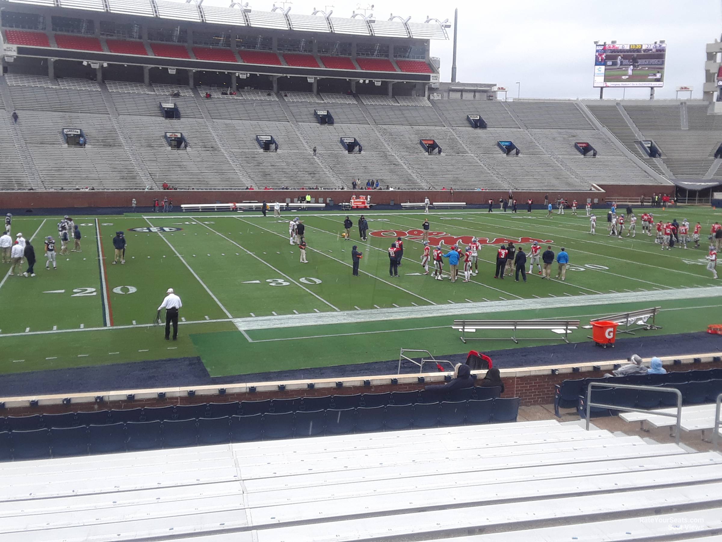 section g, row 15 seat view  - vaught-hemingway stadium