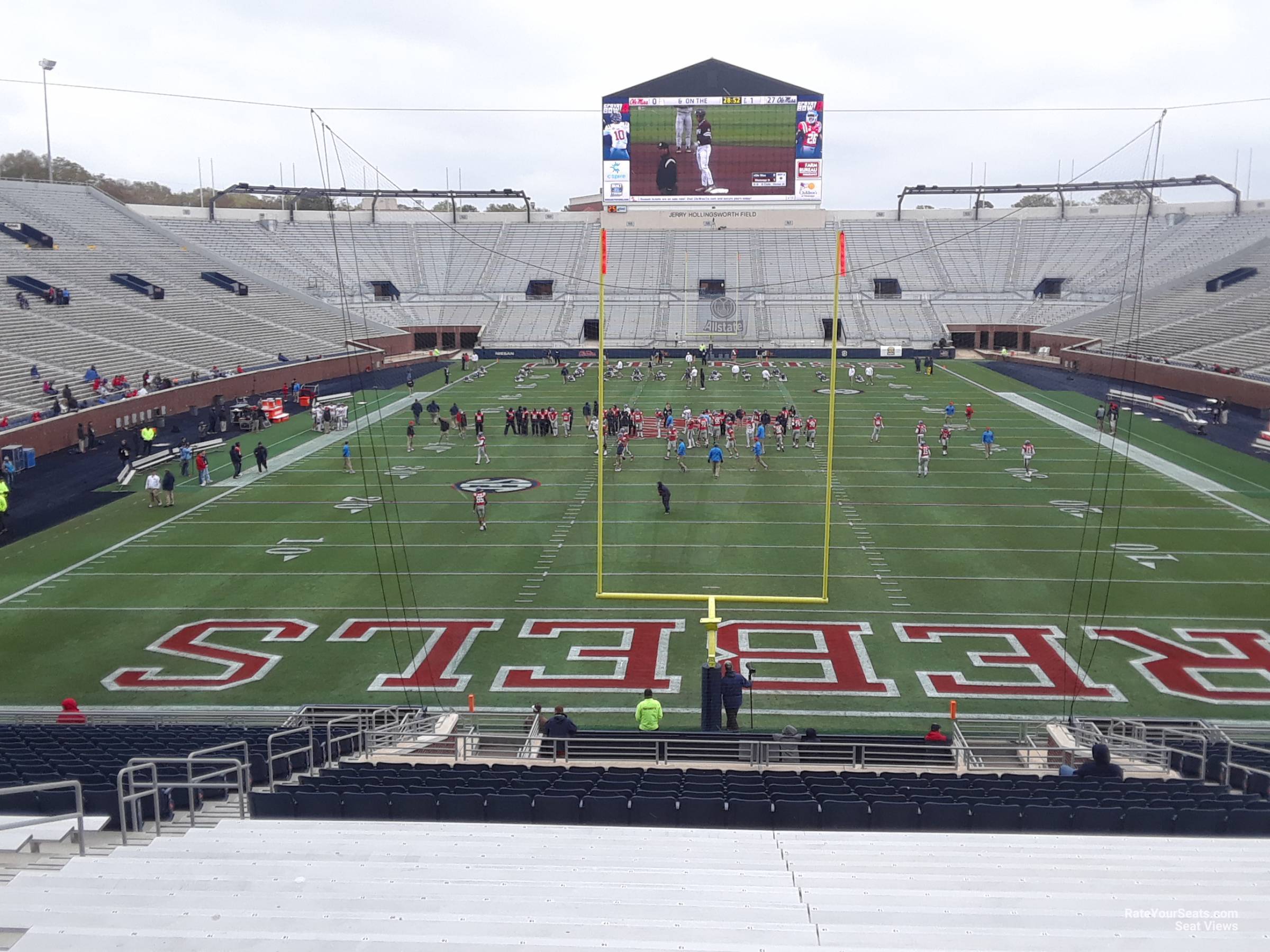 section s6, row 30 seat view  - vaught-hemingway stadium