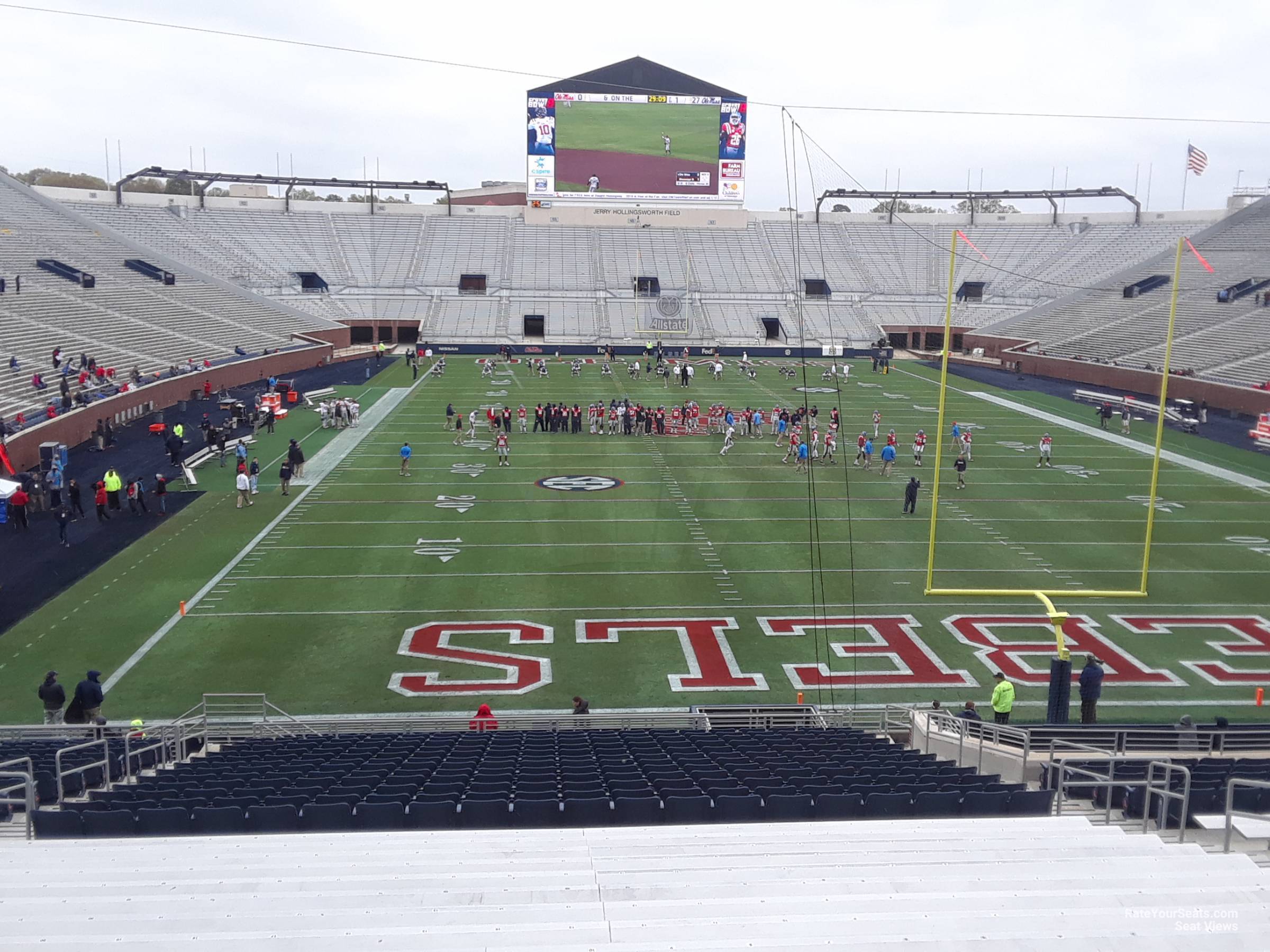 section s7, row 30 seat view  - vaught-hemingway stadium