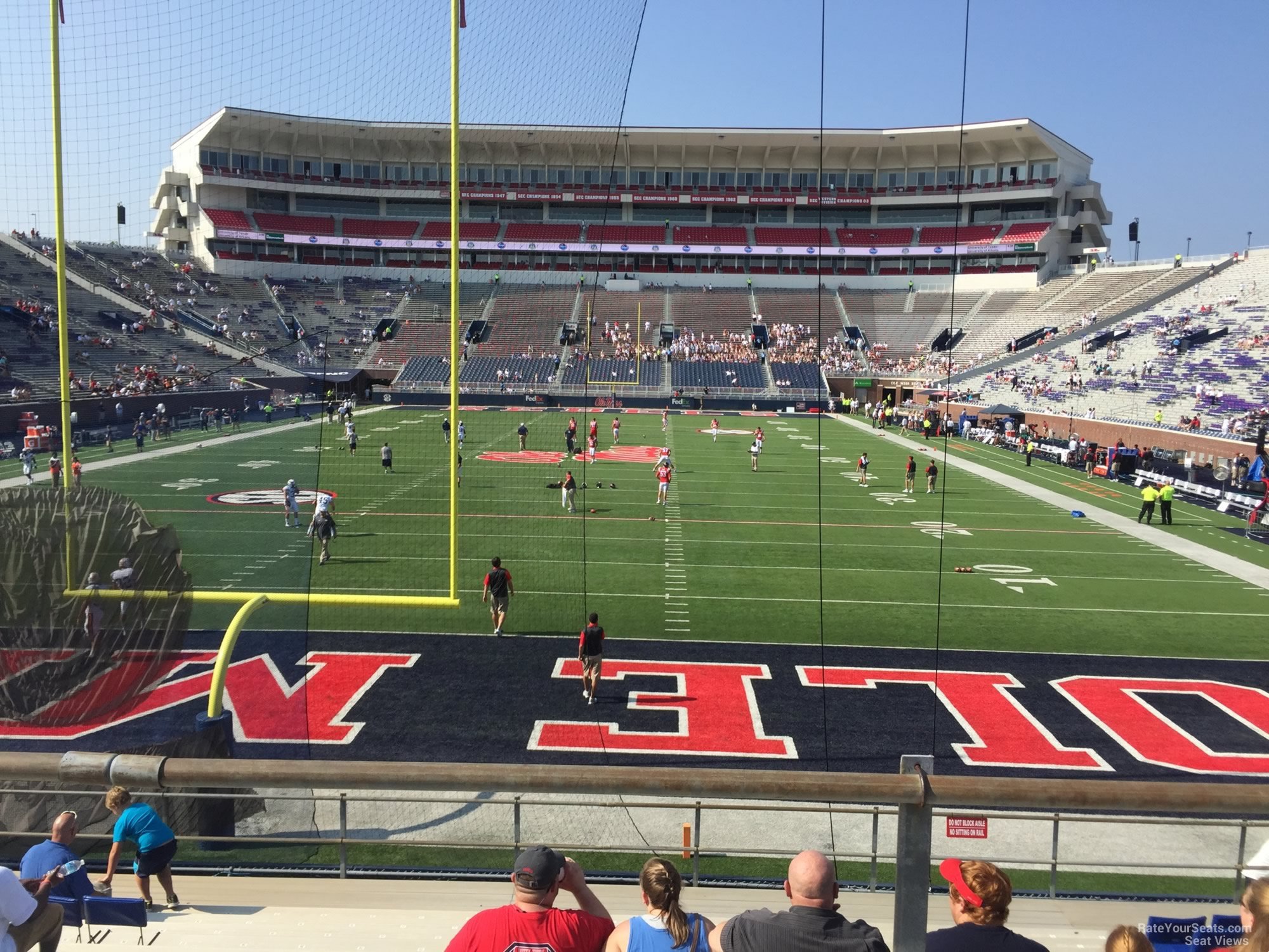 section n5, row 15 seat view  - vaught-hemingway stadium