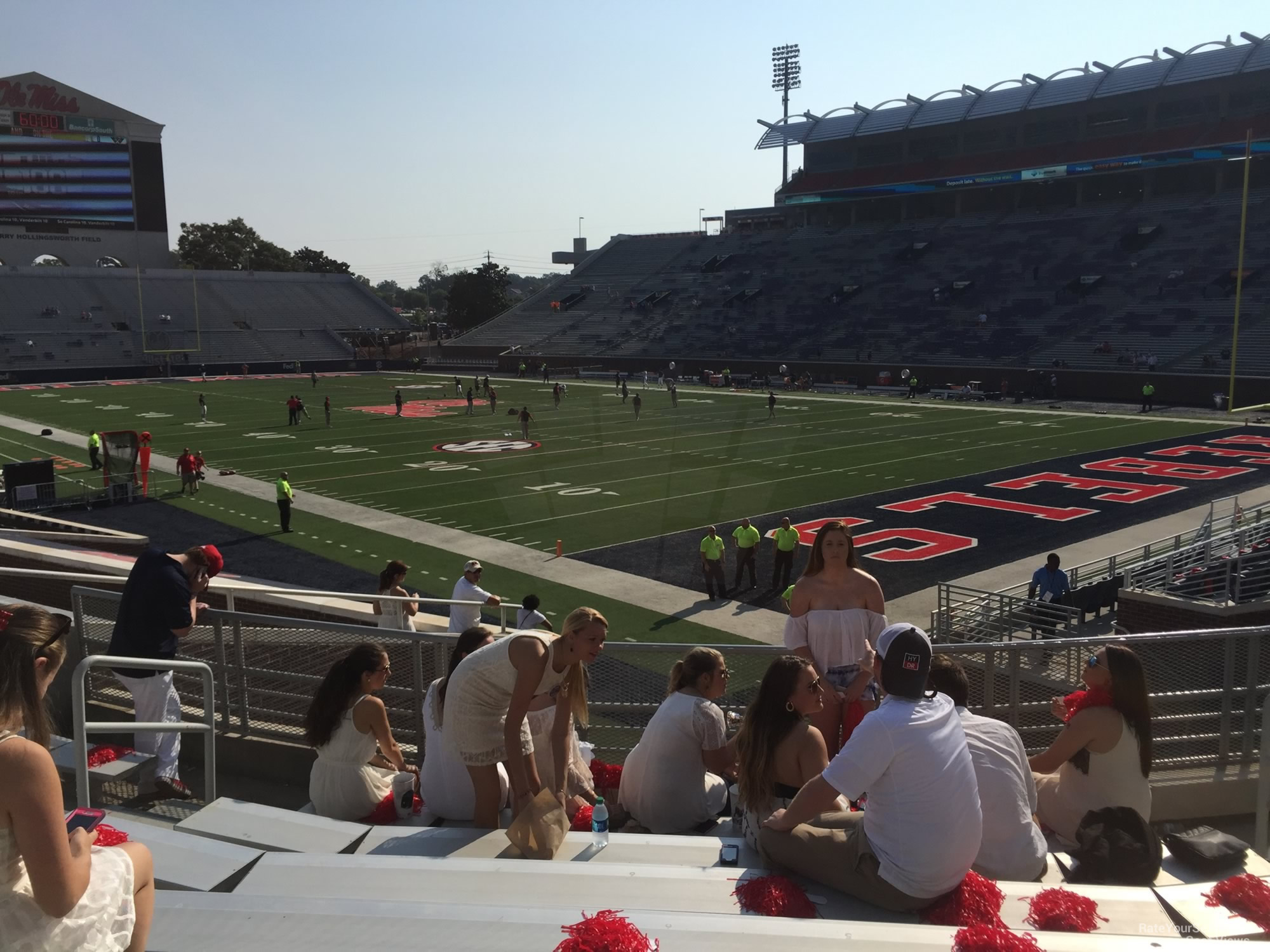 section s10, row 13 seat view  - vaught-hemingway stadium