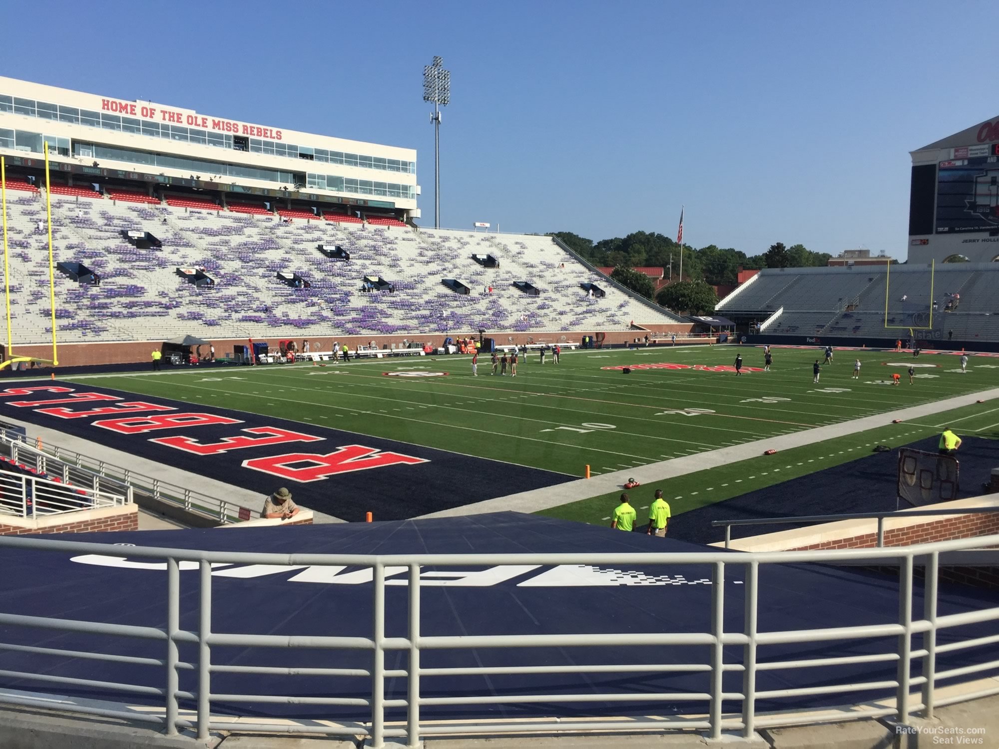 Vaught Hemingway Stadium Seating Chart Row