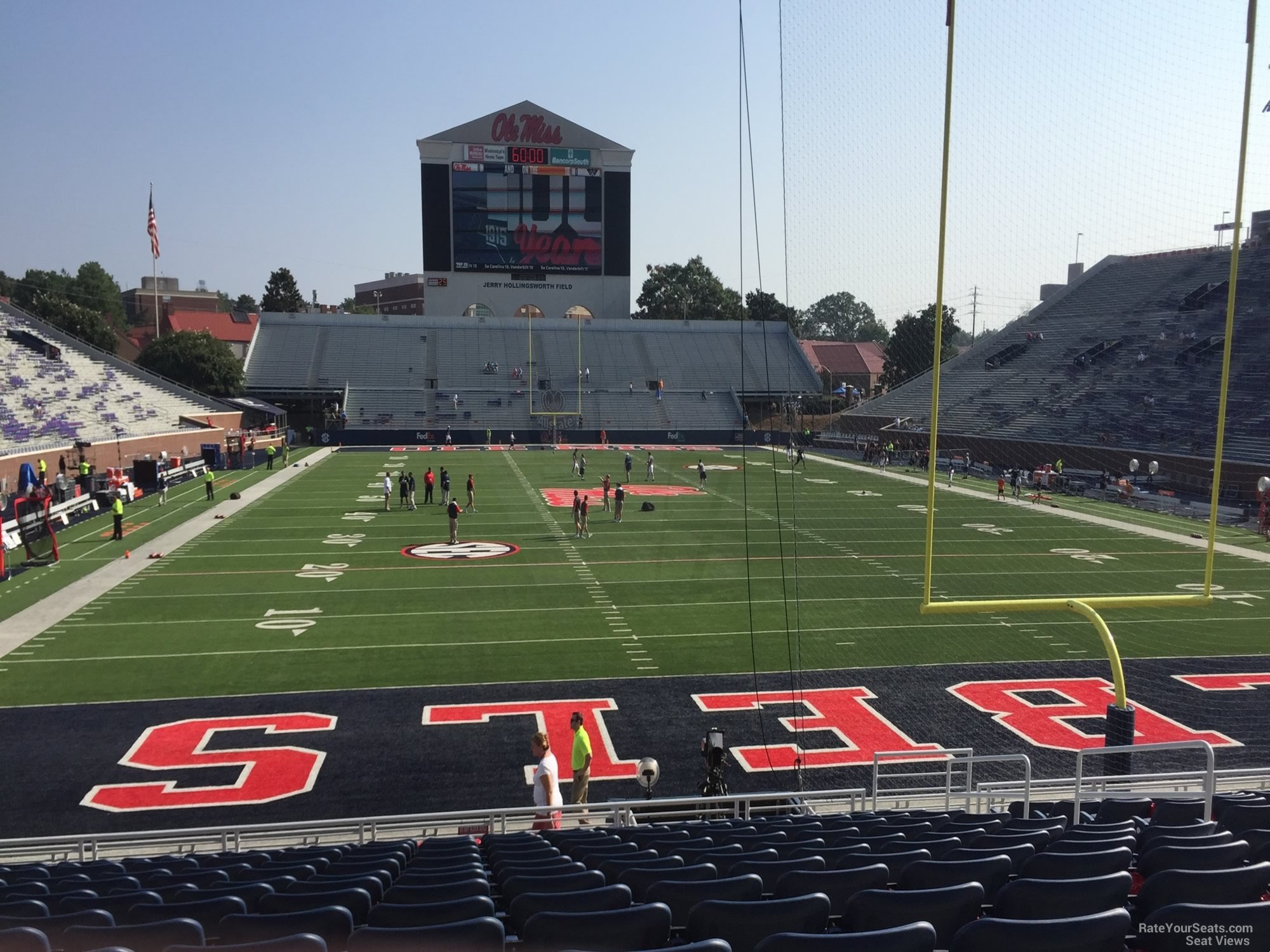 section s7, row 14 seat view  - vaught-hemingway stadium