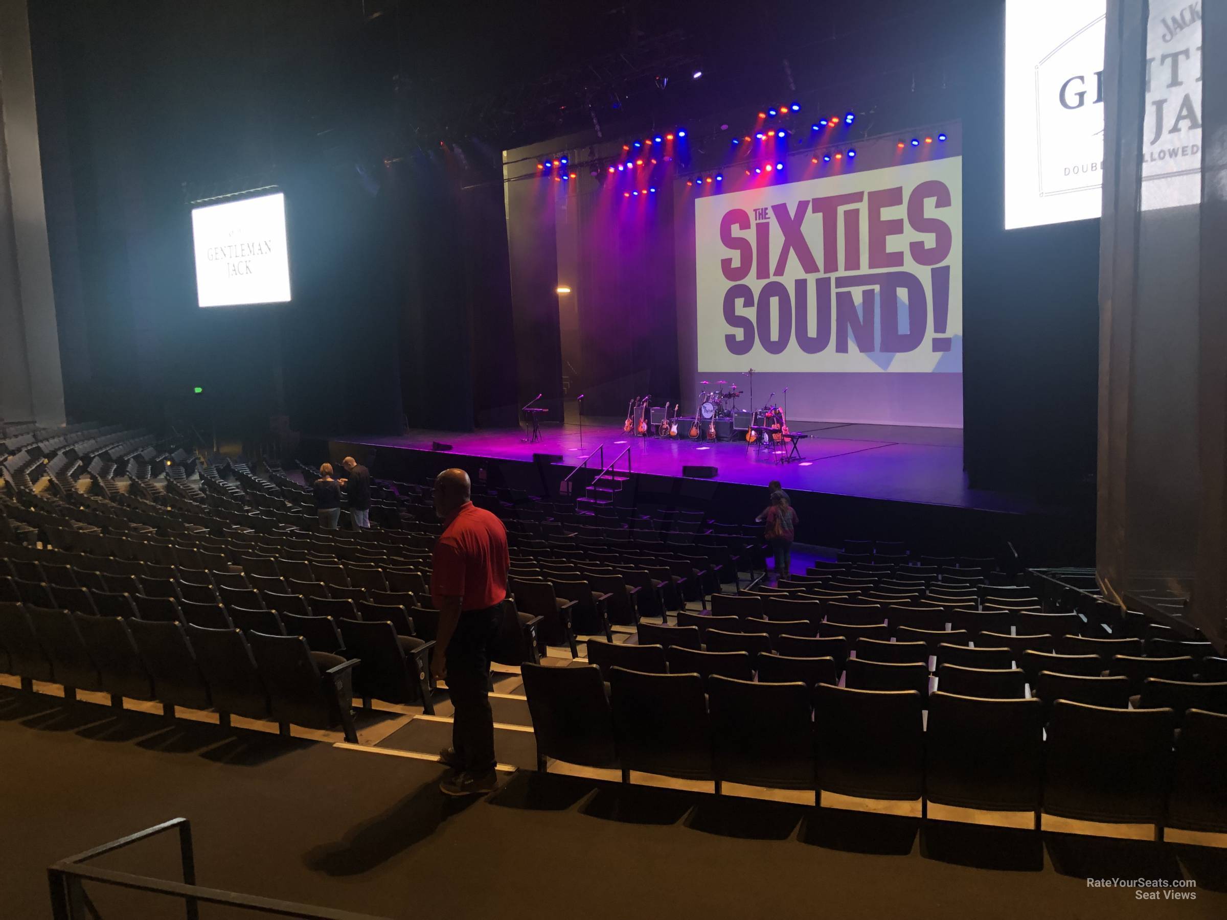 section 202, row cc seat view  - texas trust cu theatre
