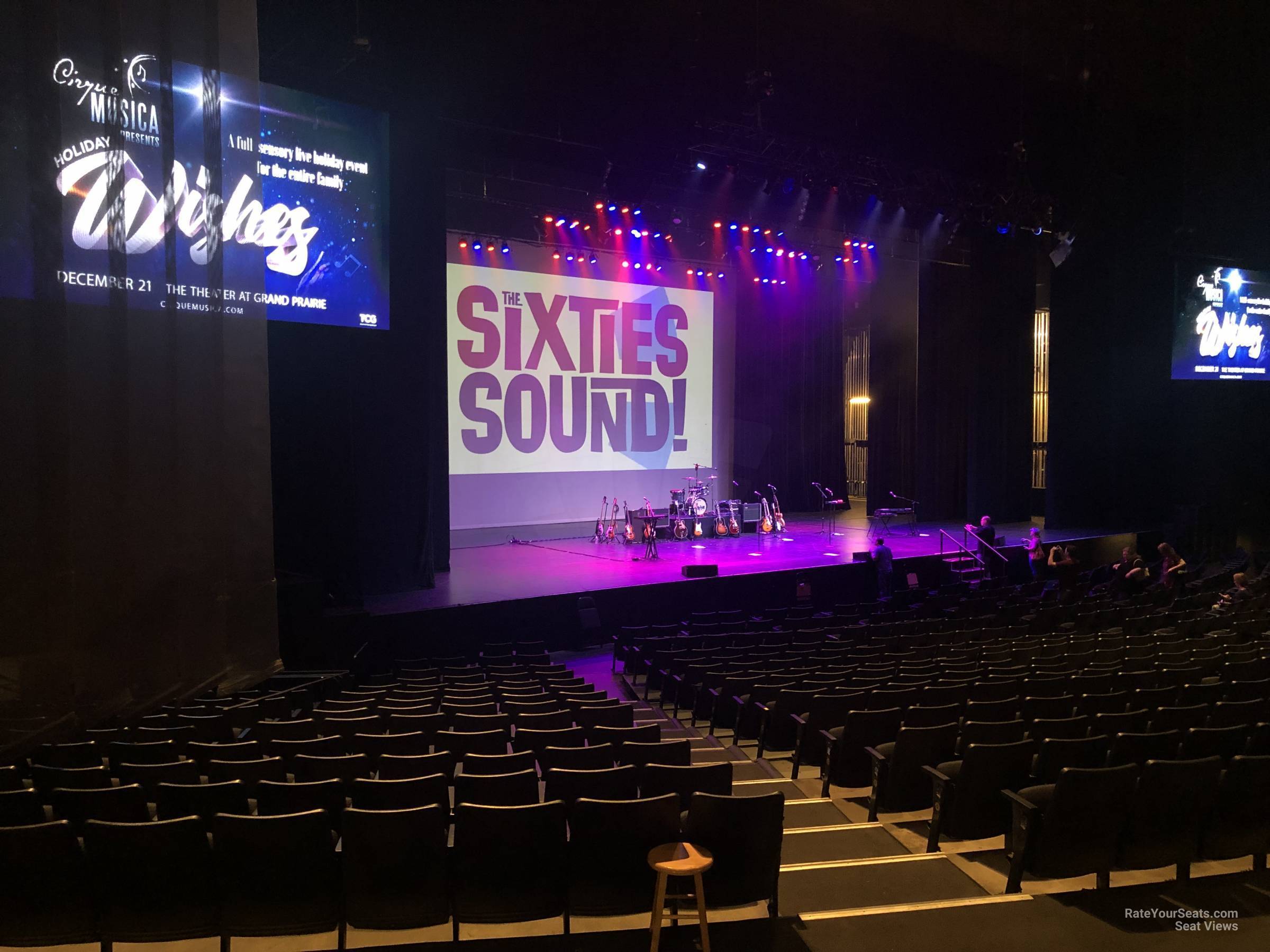 section 206, row cc seat view  - texas trust cu theatre