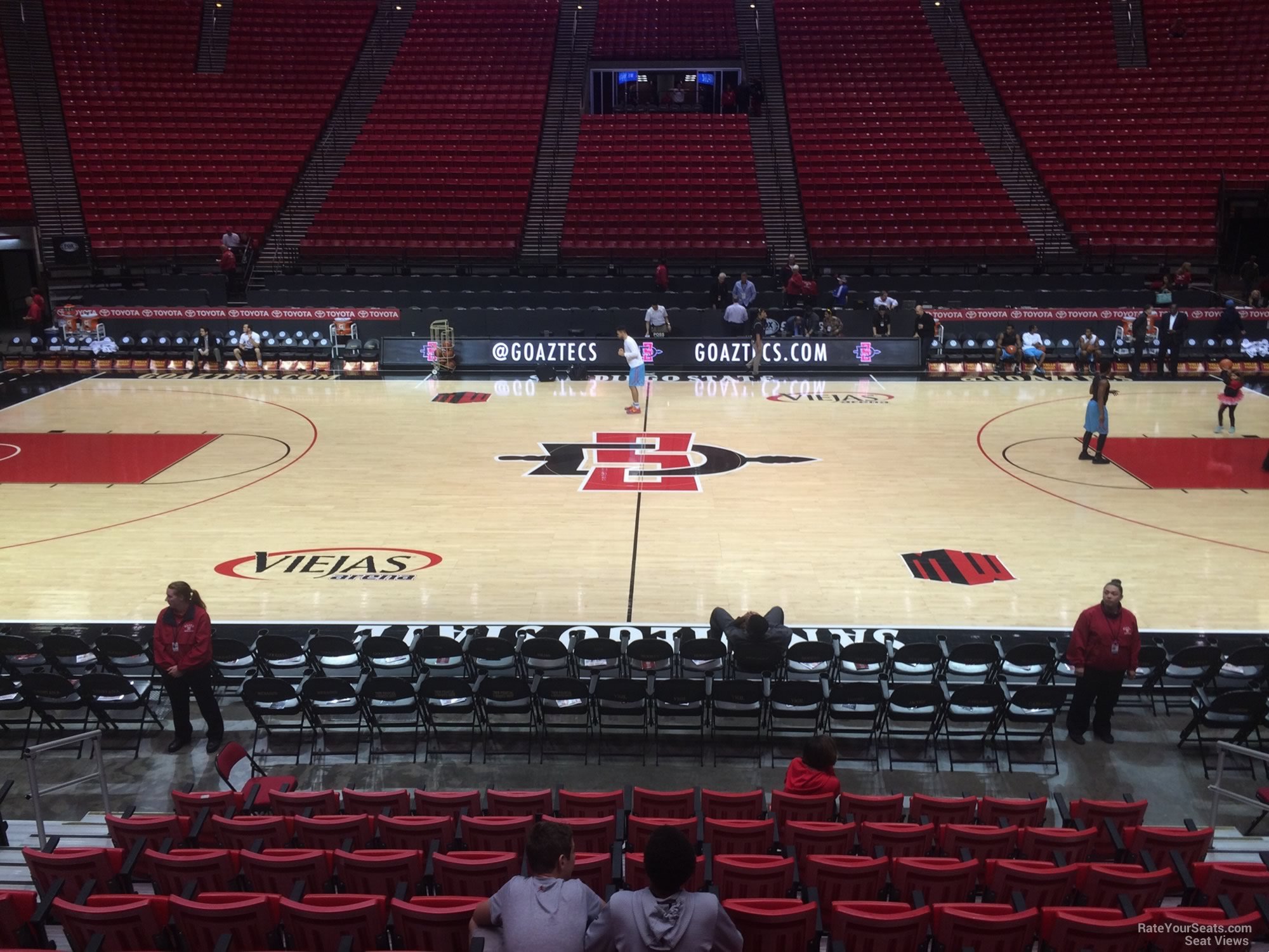 Viejas Arena Interactive Seating Chart