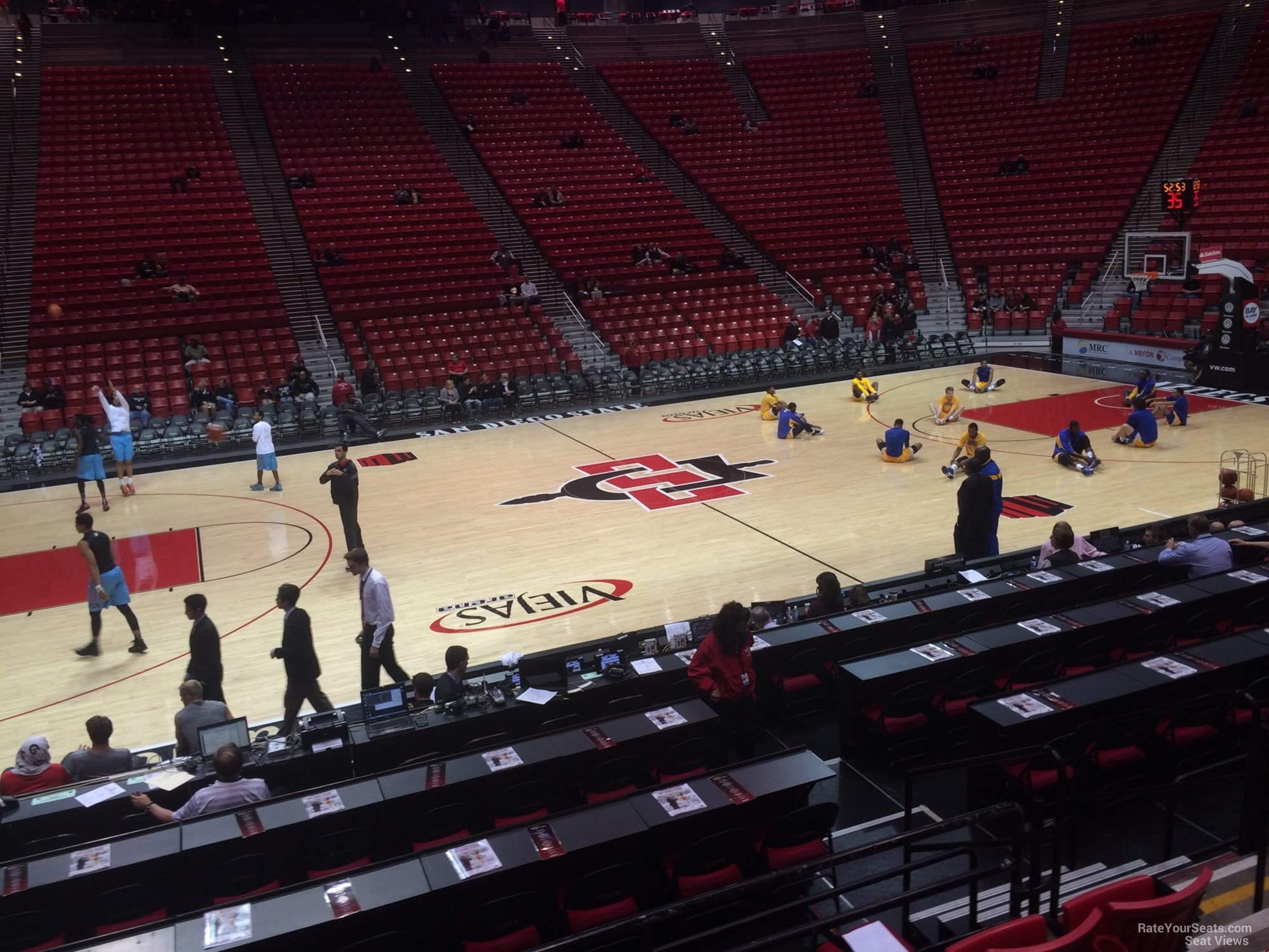 Viejas Arena Seating Chart View