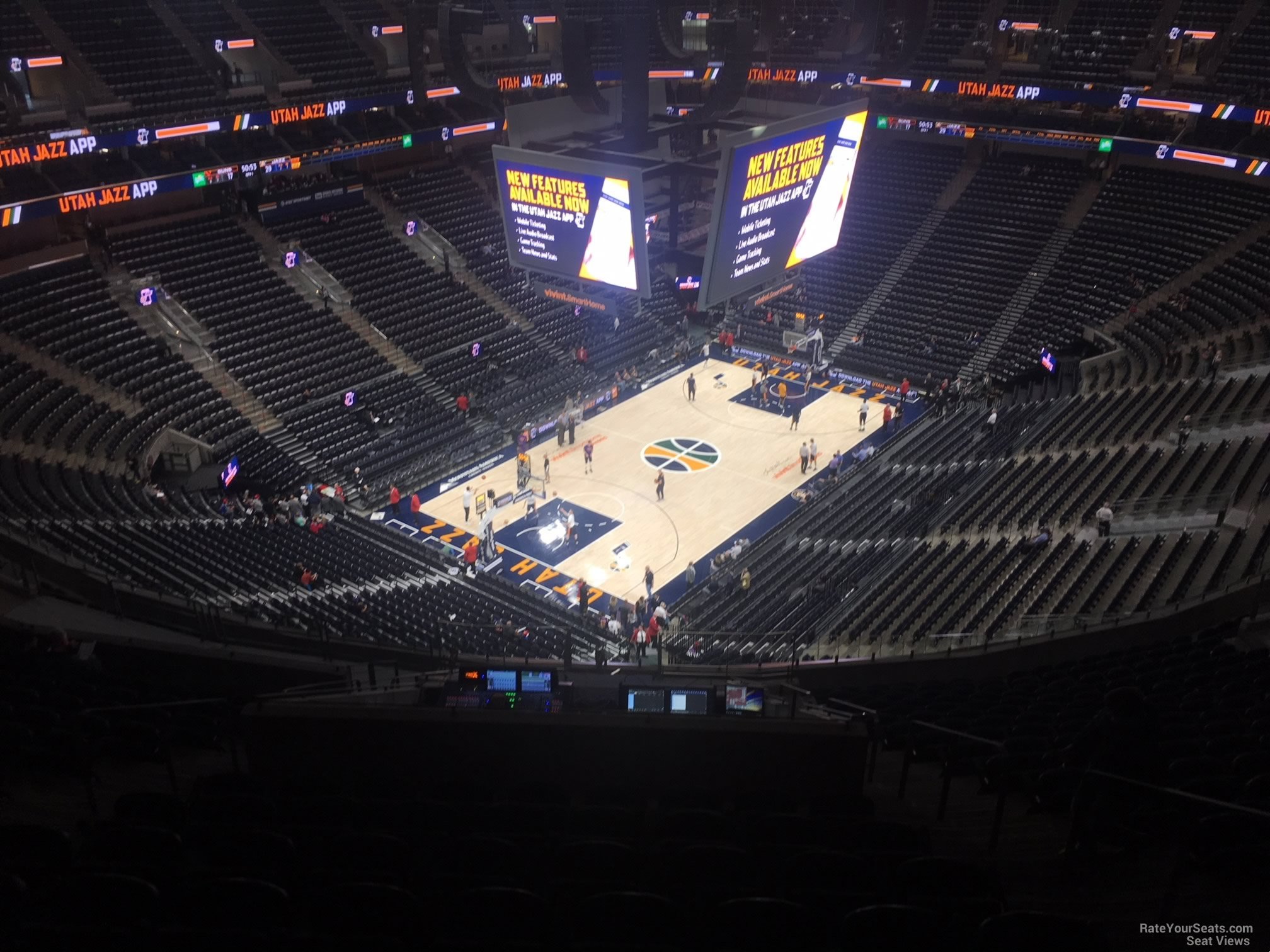 Section 118 at Delta Center