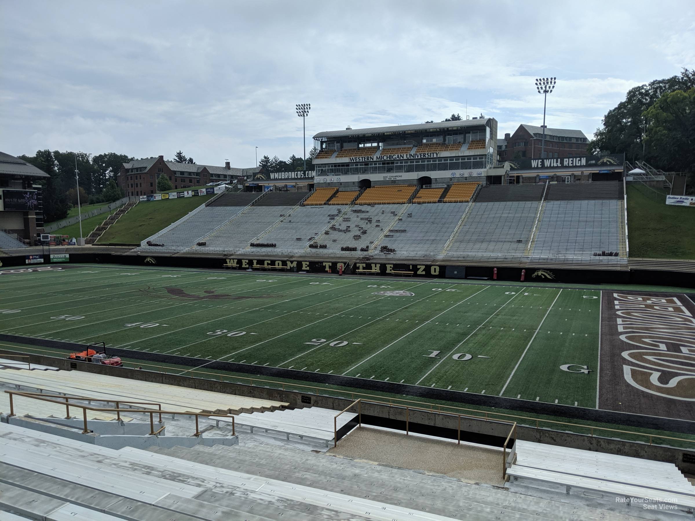 section n seat view  - waldo stadium