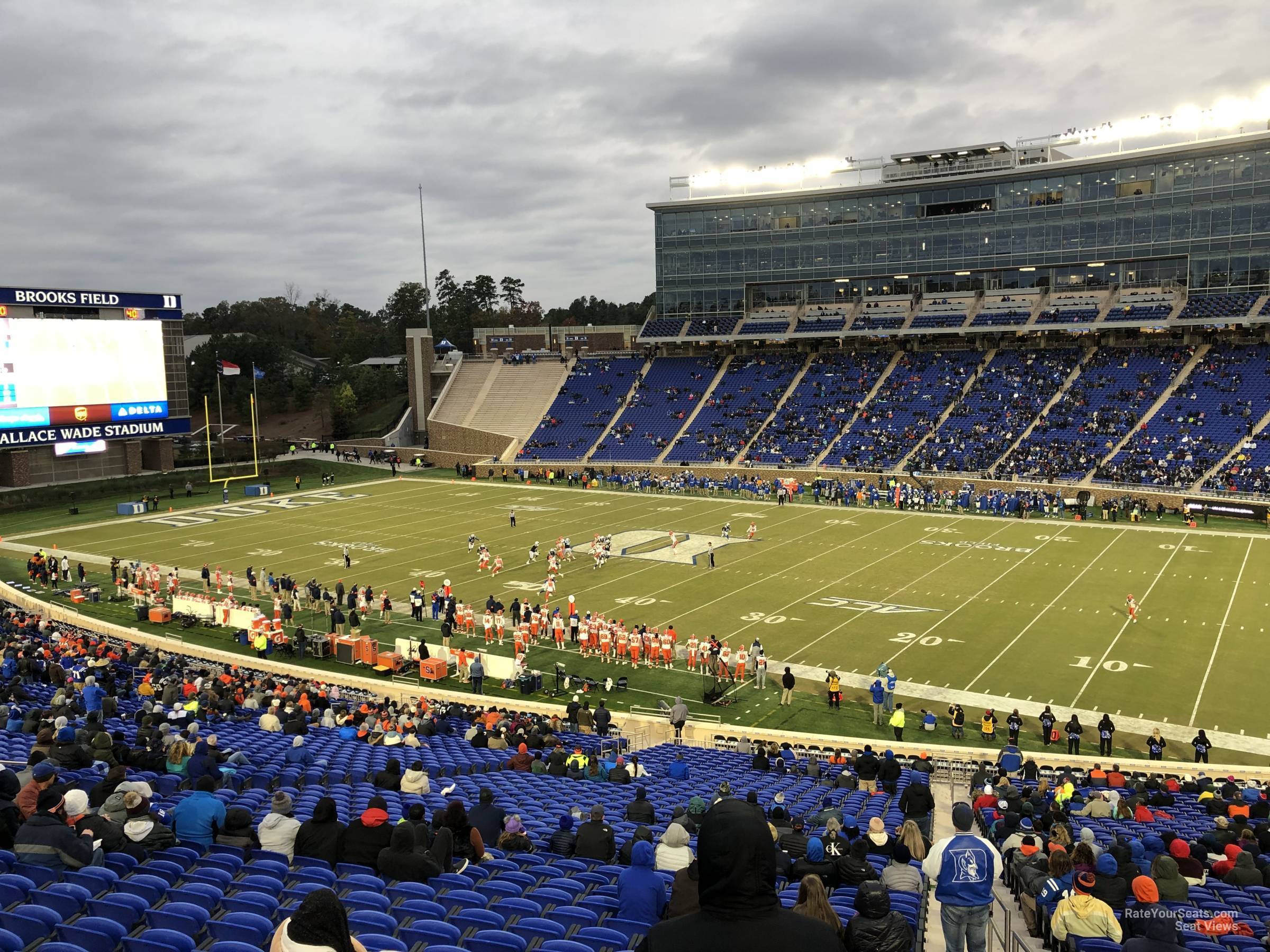 section 10, row pp seat view  - wallace wade stadium