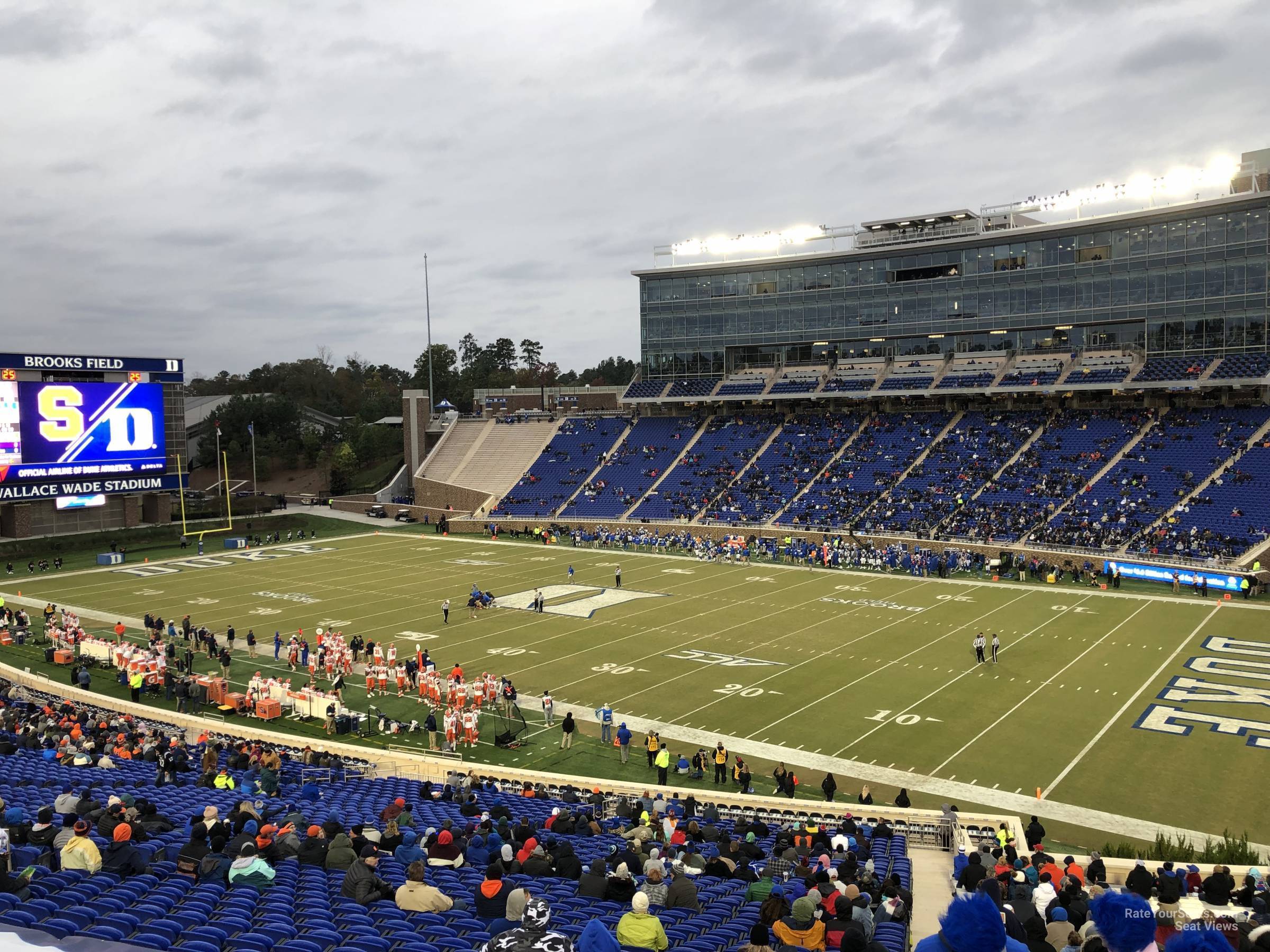 section 11, row pp seat view  - wallace wade stadium