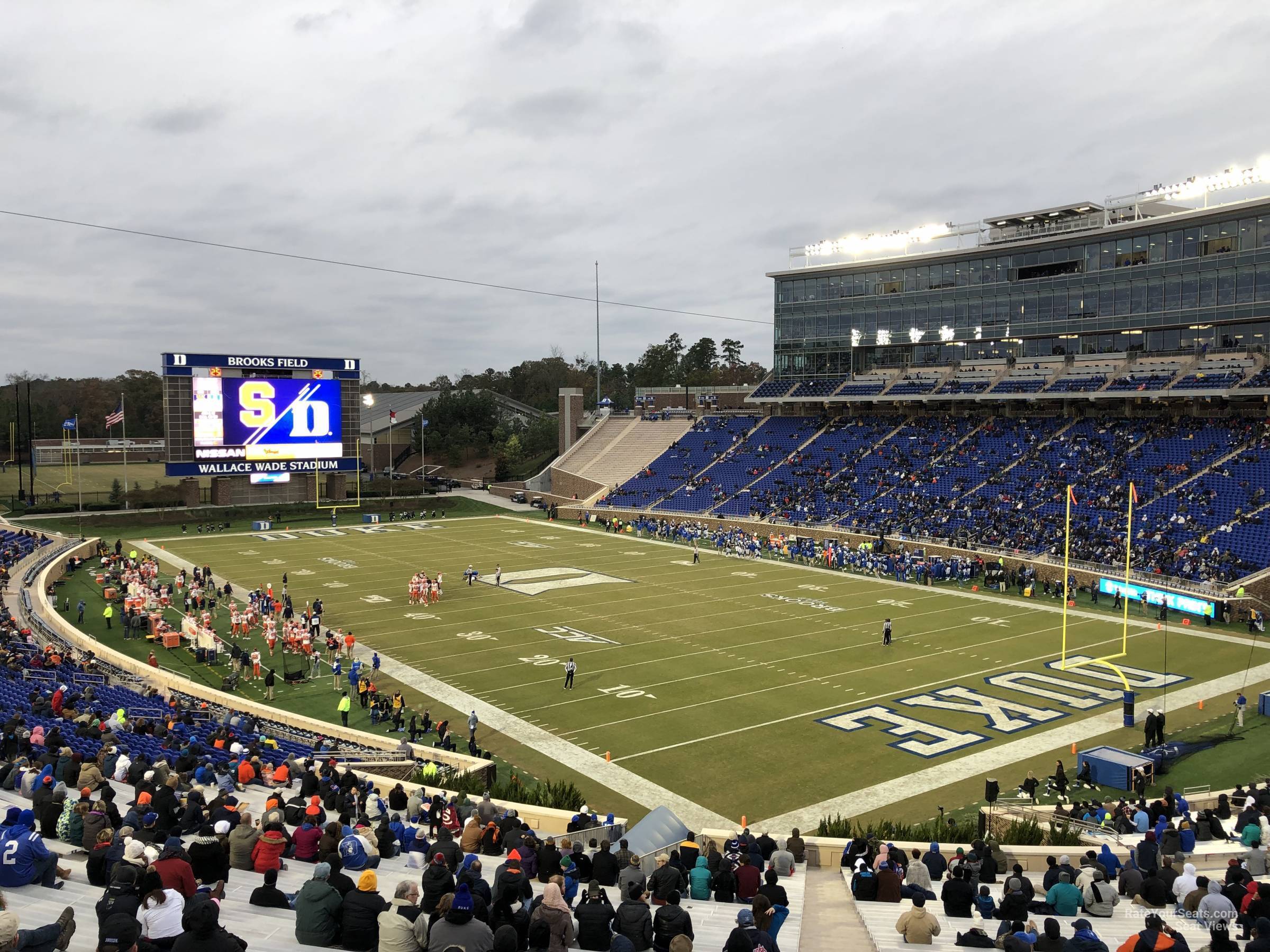 section 13, row pp seat view  - wallace wade stadium
