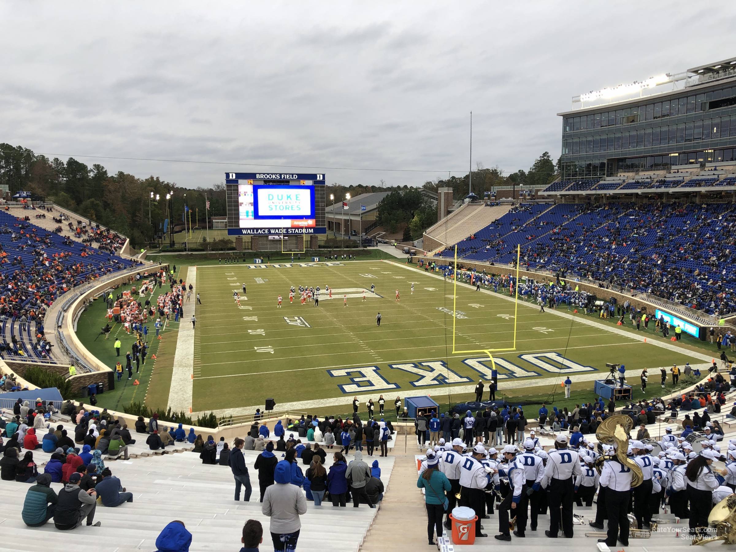 section 14, row pp seat view  - wallace wade stadium
