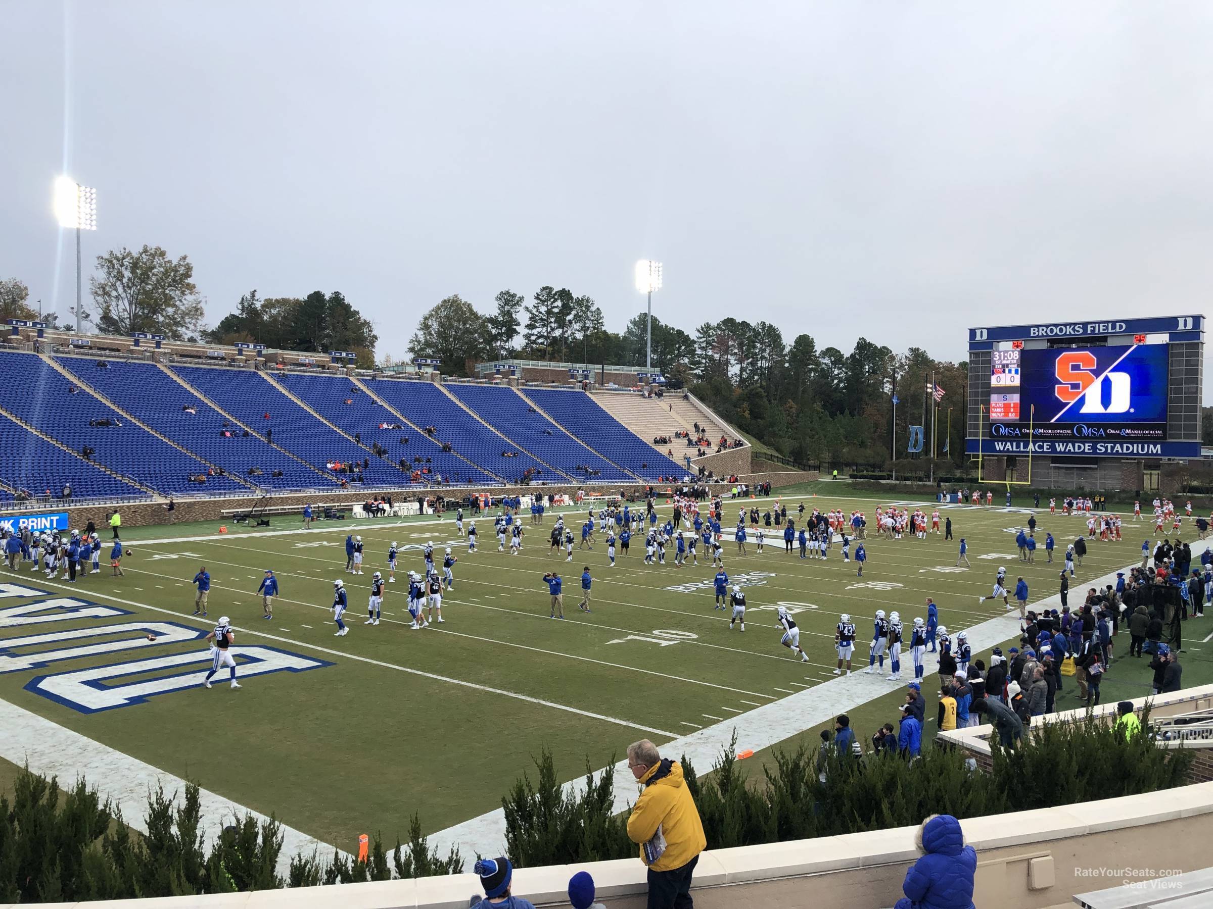 Duke Wallace Wade Seating Chart